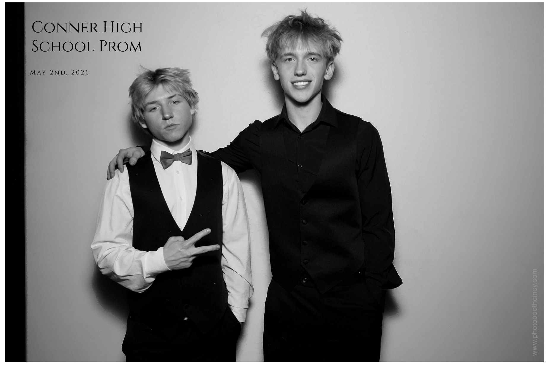 Conner High School Prom | View more photos from the event at gallery.photoboothcincy.com/u/PhotoBoothCincy/Conner-High-School-Prom