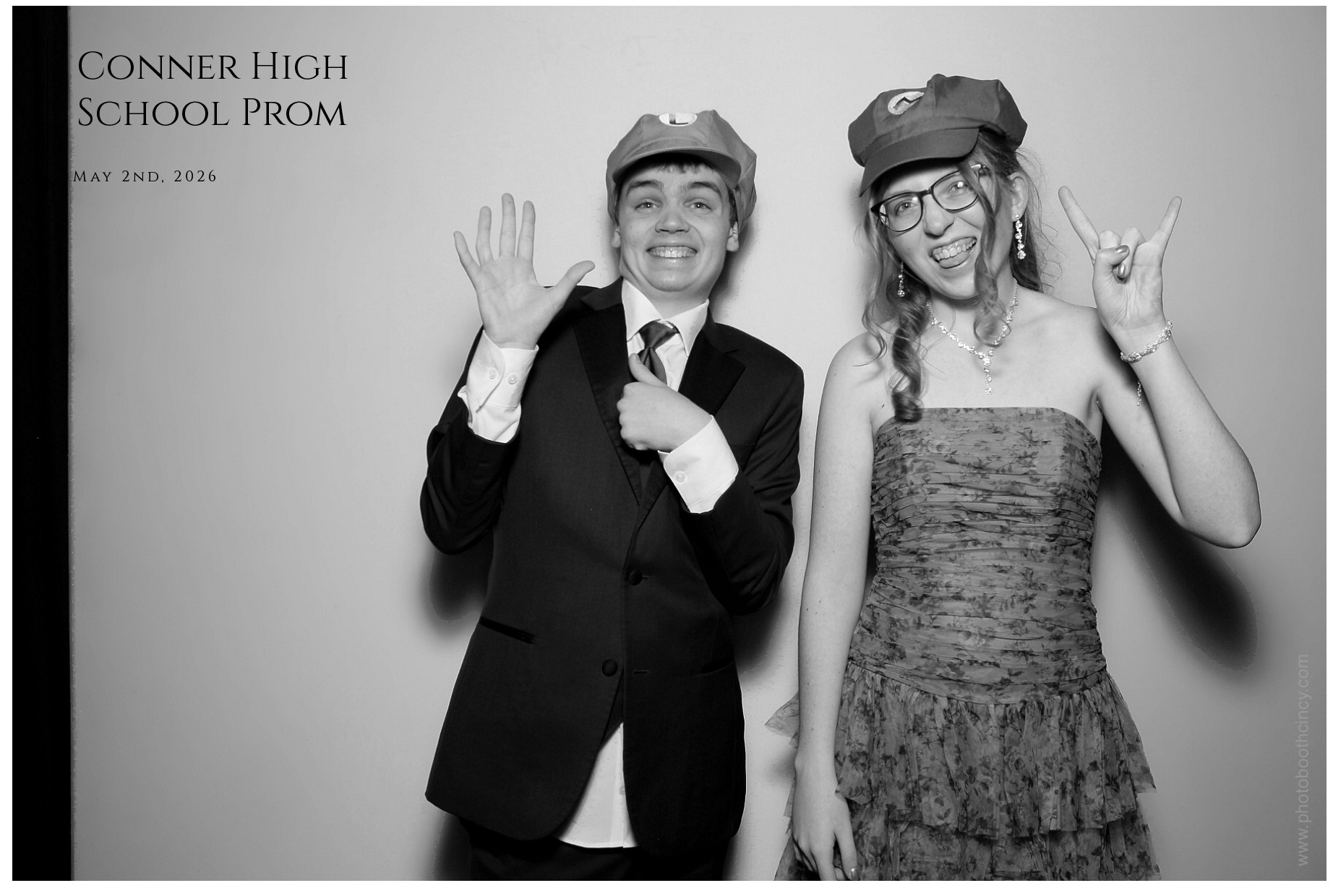 Conner High School Prom | View more photos from the event at gallery.photoboothcincy.com/u/PhotoBoothCincy/Conner-High-School-Prom