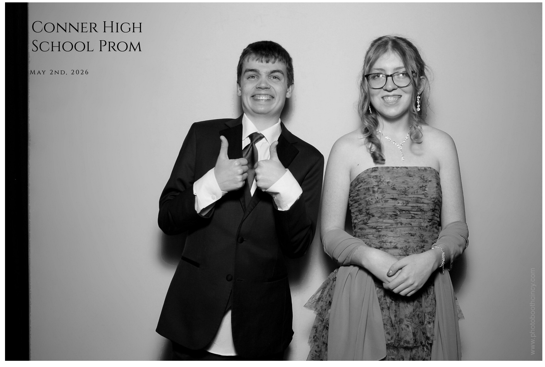 Conner High School Prom | View more photos from the event at gallery.photoboothcincy.com/u/PhotoBoothCincy/Conner-High-School-Prom