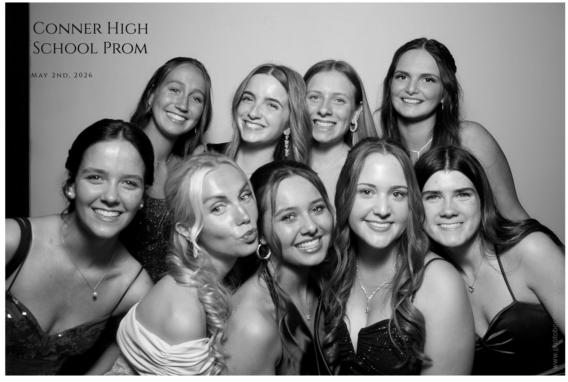 Conner High School Prom | View more photos from the event at gallery.photoboothcincy.com/u/PhotoBoothCincy/Conner-High-School-Prom