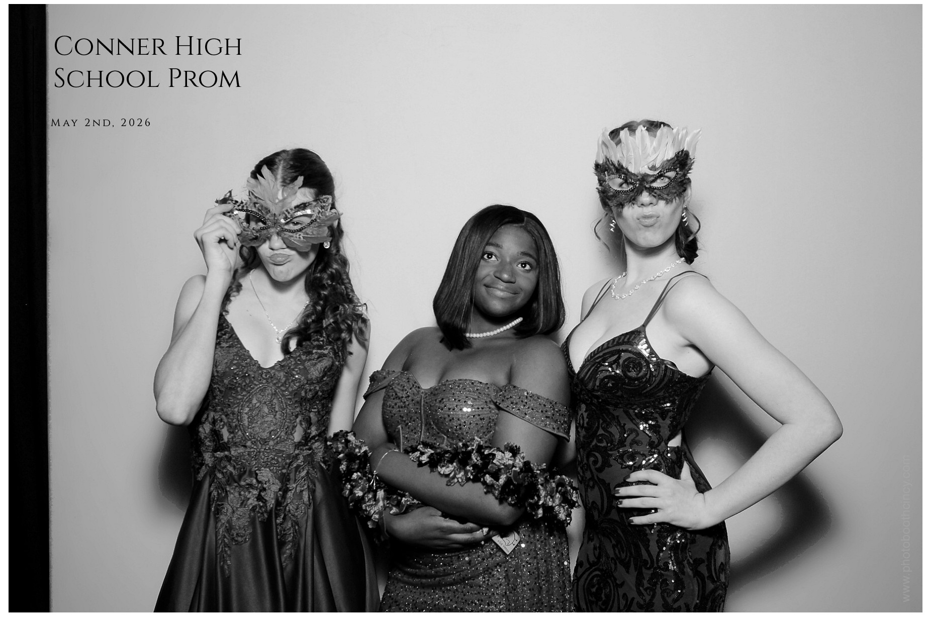 Conner High School Prom | View more photos from the event at gallery.photoboothcincy.com/u/PhotoBoothCincy/Conner-High-School-Prom