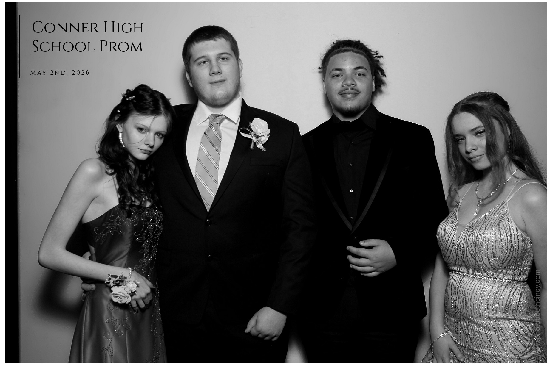 Conner High School Prom | View more photos from the event at gallery.photoboothcincy.com/u/PhotoBoothCincy/Conner-High-School-Prom