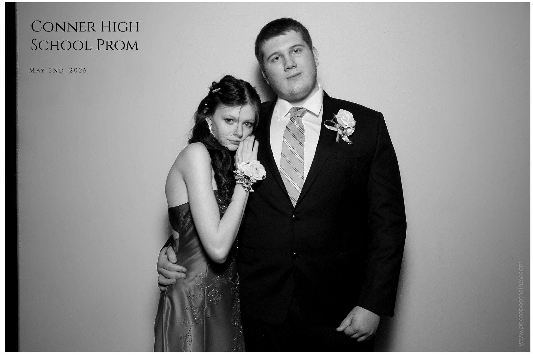 Conner High School Prom | View more photos from the event at gallery.photoboothcincy.com/u/PhotoBoothCincy/Conner-High-School-Prom