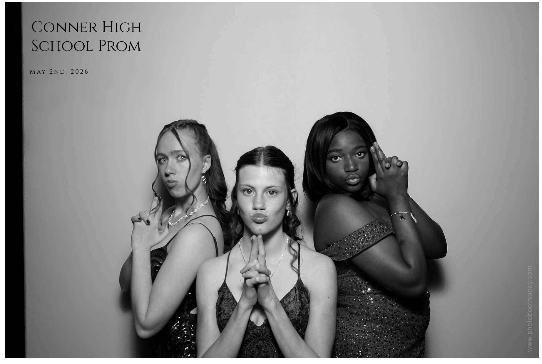 Conner High School Prom | View more photos from the event at gallery.photoboothcincy.com/u/PhotoBoothCincy/Conner-High-School-Prom