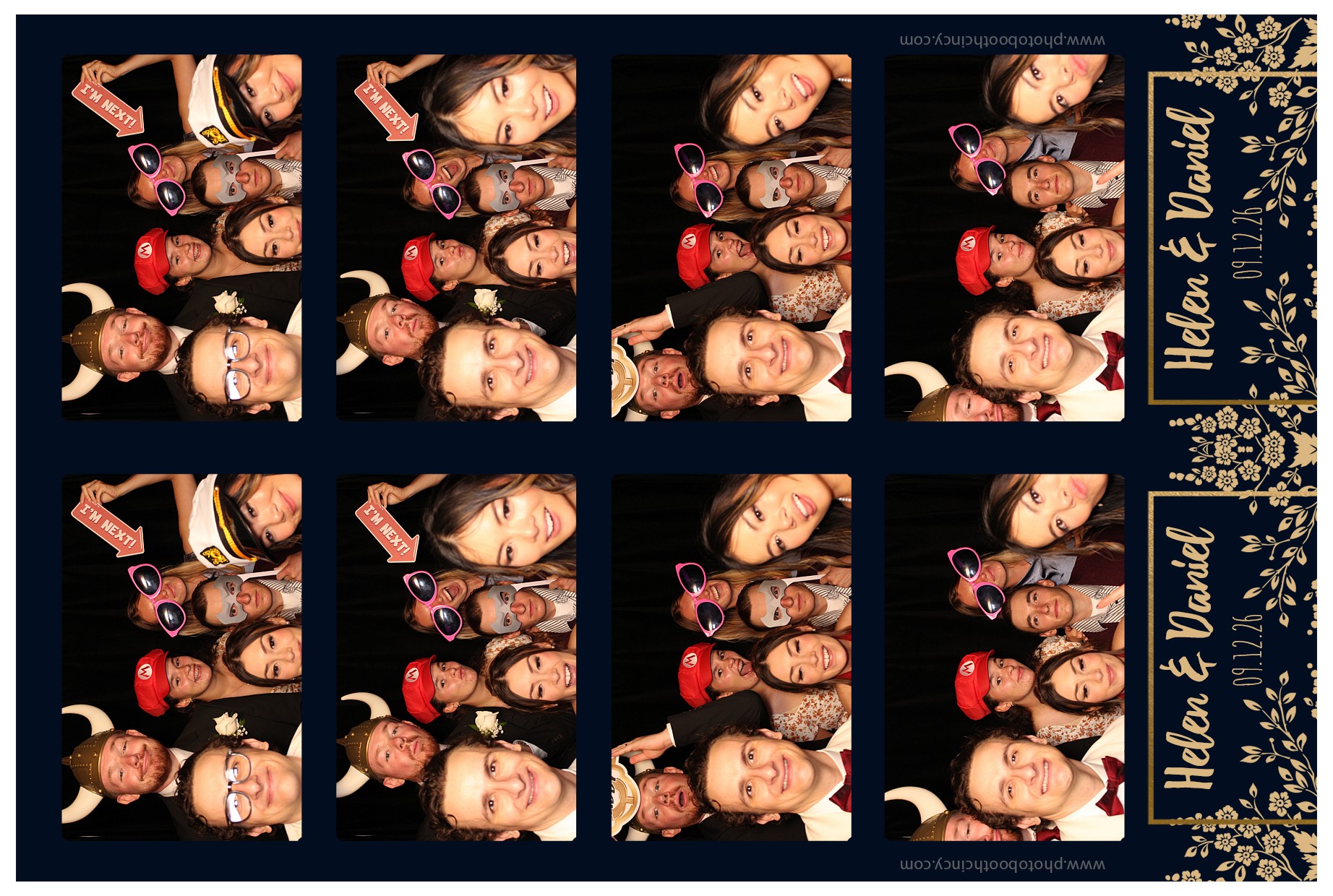 Daniel and Helen Reception | View more photos from the event at gallery.photoboothcincy.com/u/PhotoBoothCincy/Daniel-and-Helen-Reception