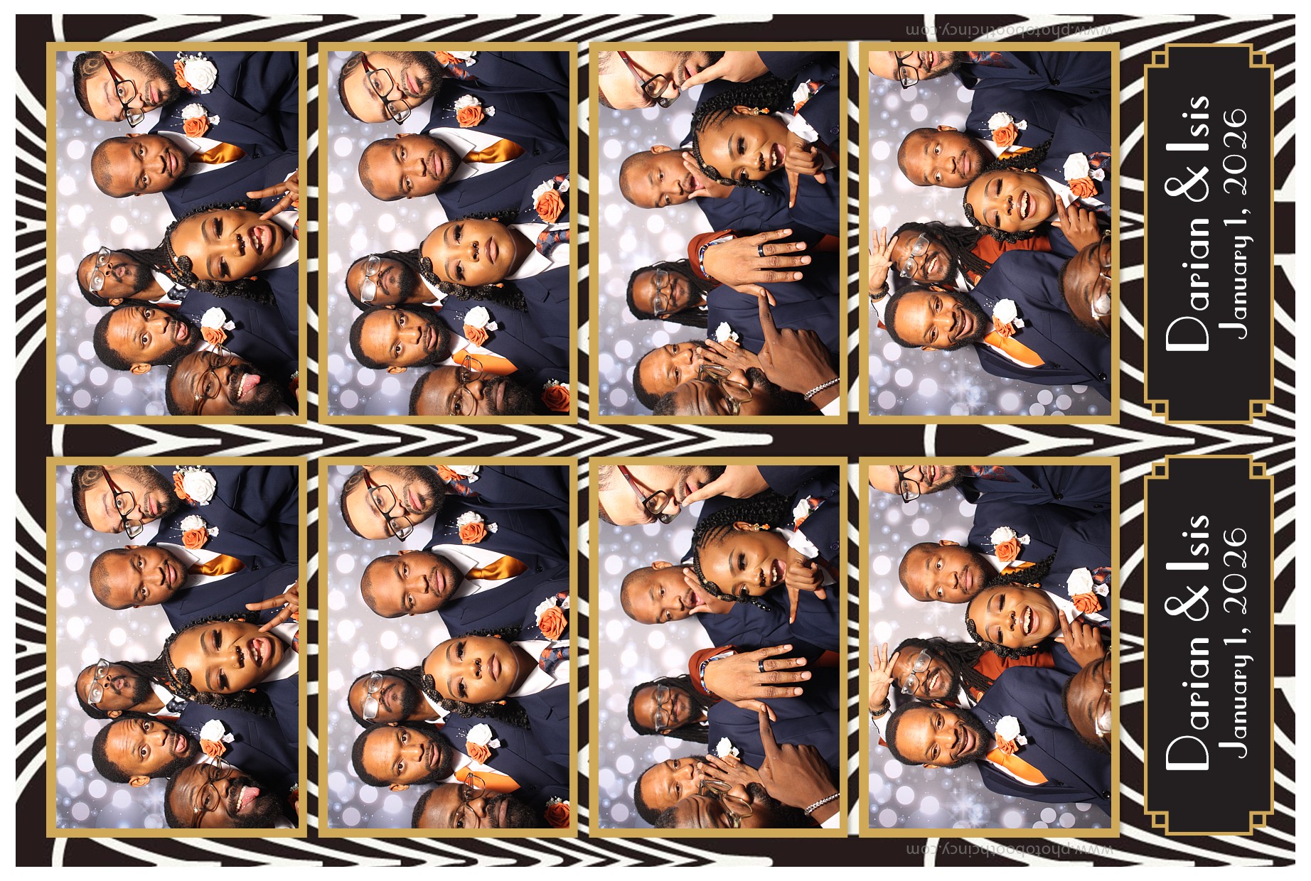 Darian & Isis | View more photos from the event at gallery.photoboothcincy.com/u/PhotoBoothCincy/Darian-Isis