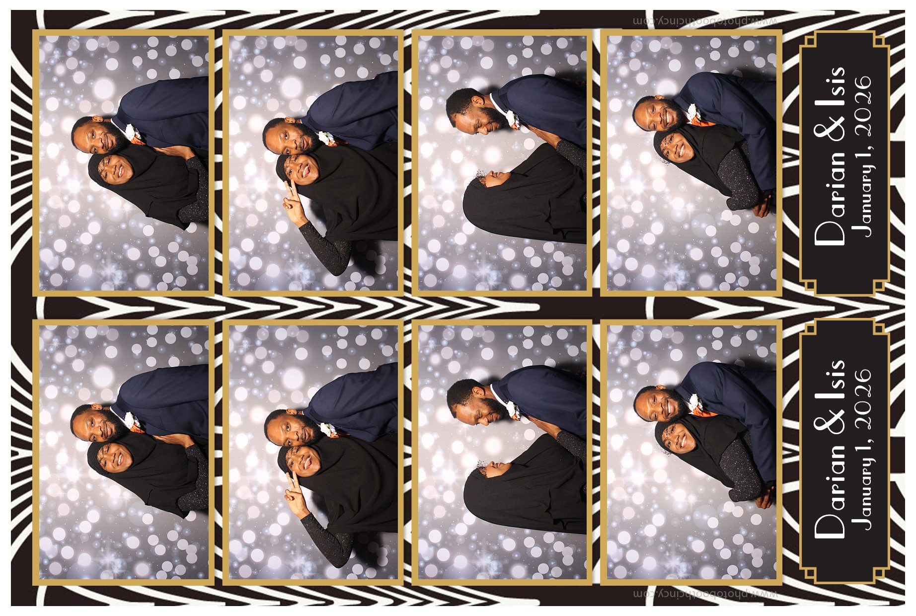 Darian & Isis | View more photos from the event at gallery.photoboothcincy.com/u/PhotoBoothCincy/Darian-Isis