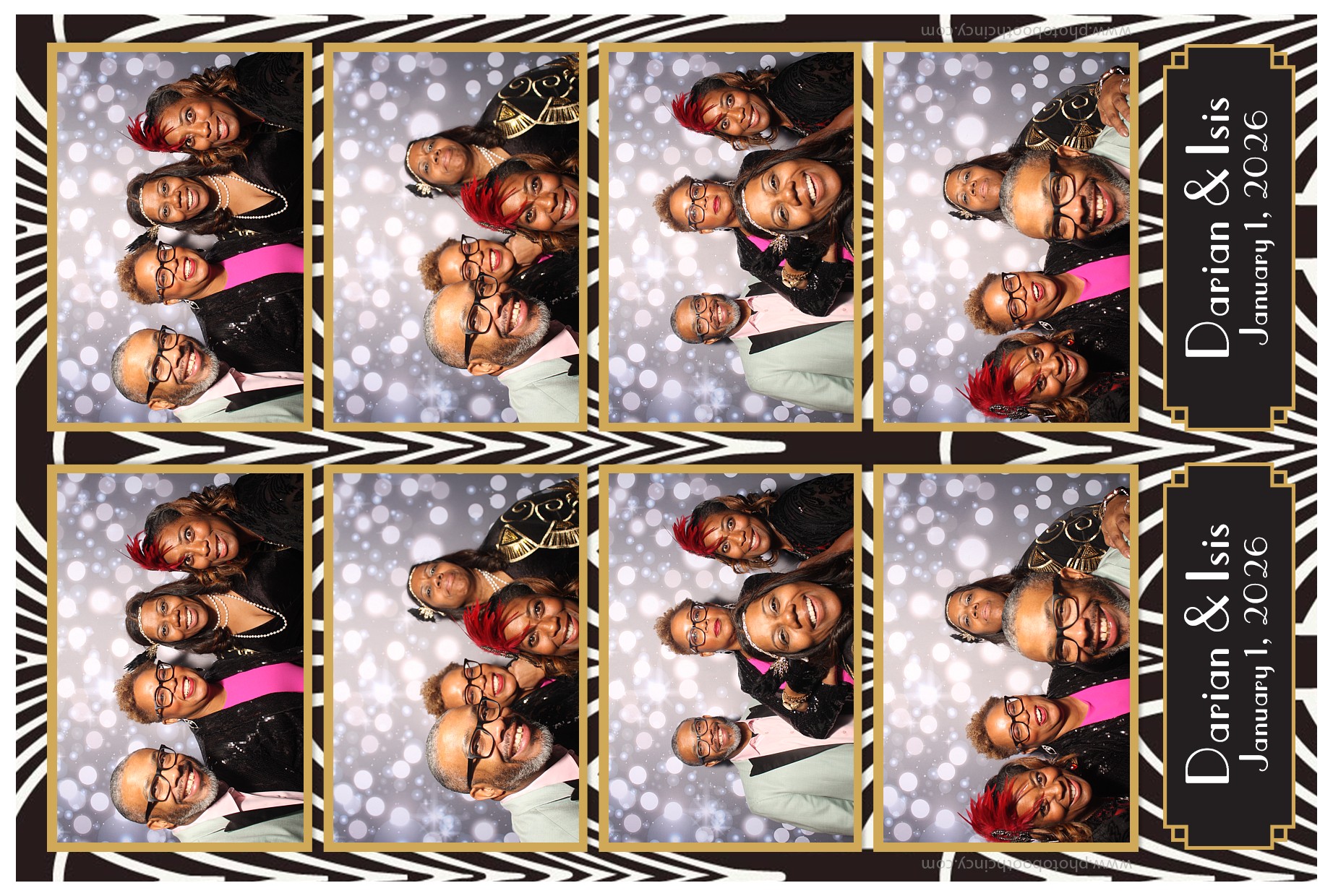 Darian & Isis | View more photos from the event at gallery.photoboothcincy.com/u/PhotoBoothCincy/Darian-Isis