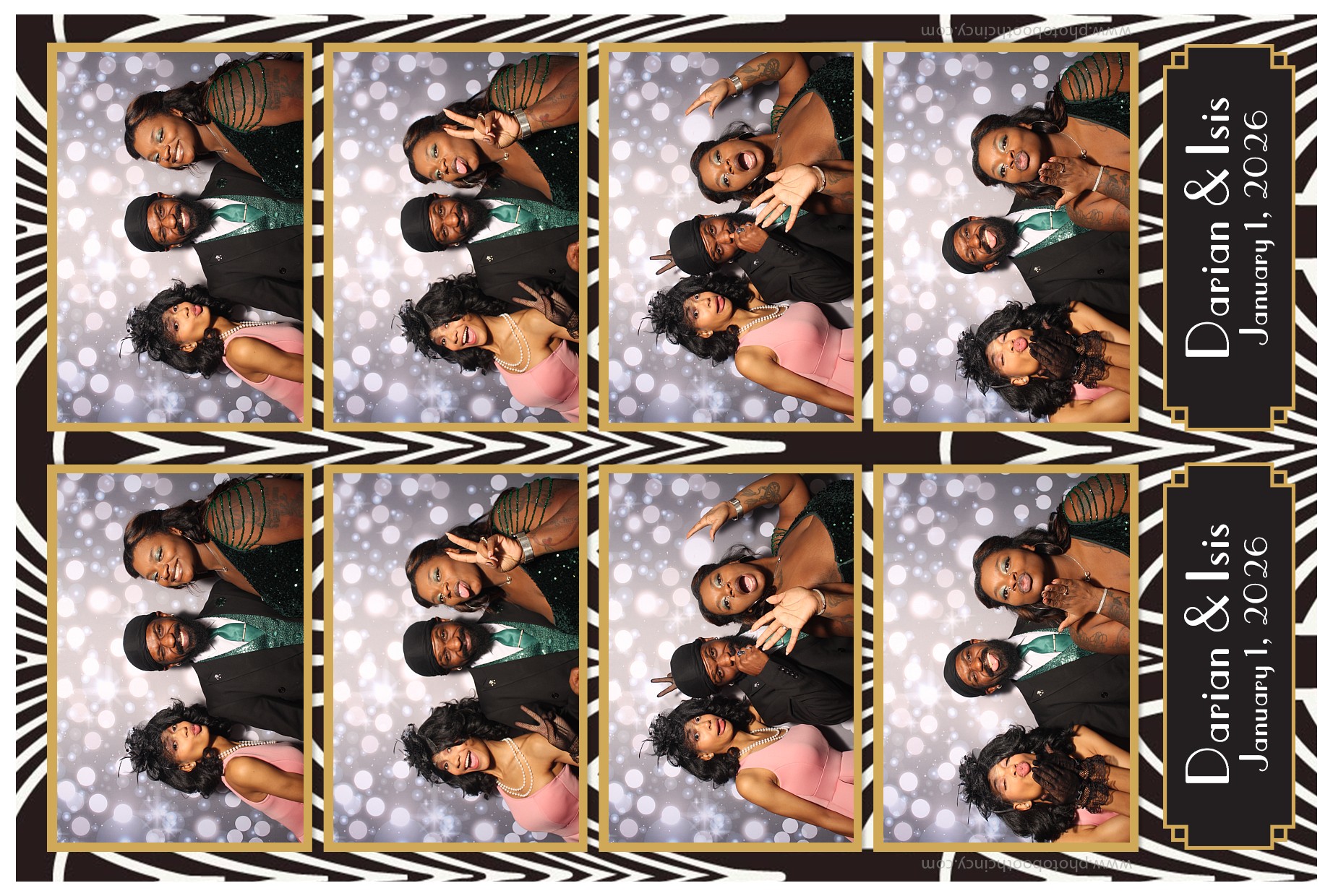 Darian & Isis | View more photos from the event at gallery.photoboothcincy.com/u/PhotoBoothCincy/Darian-Isis