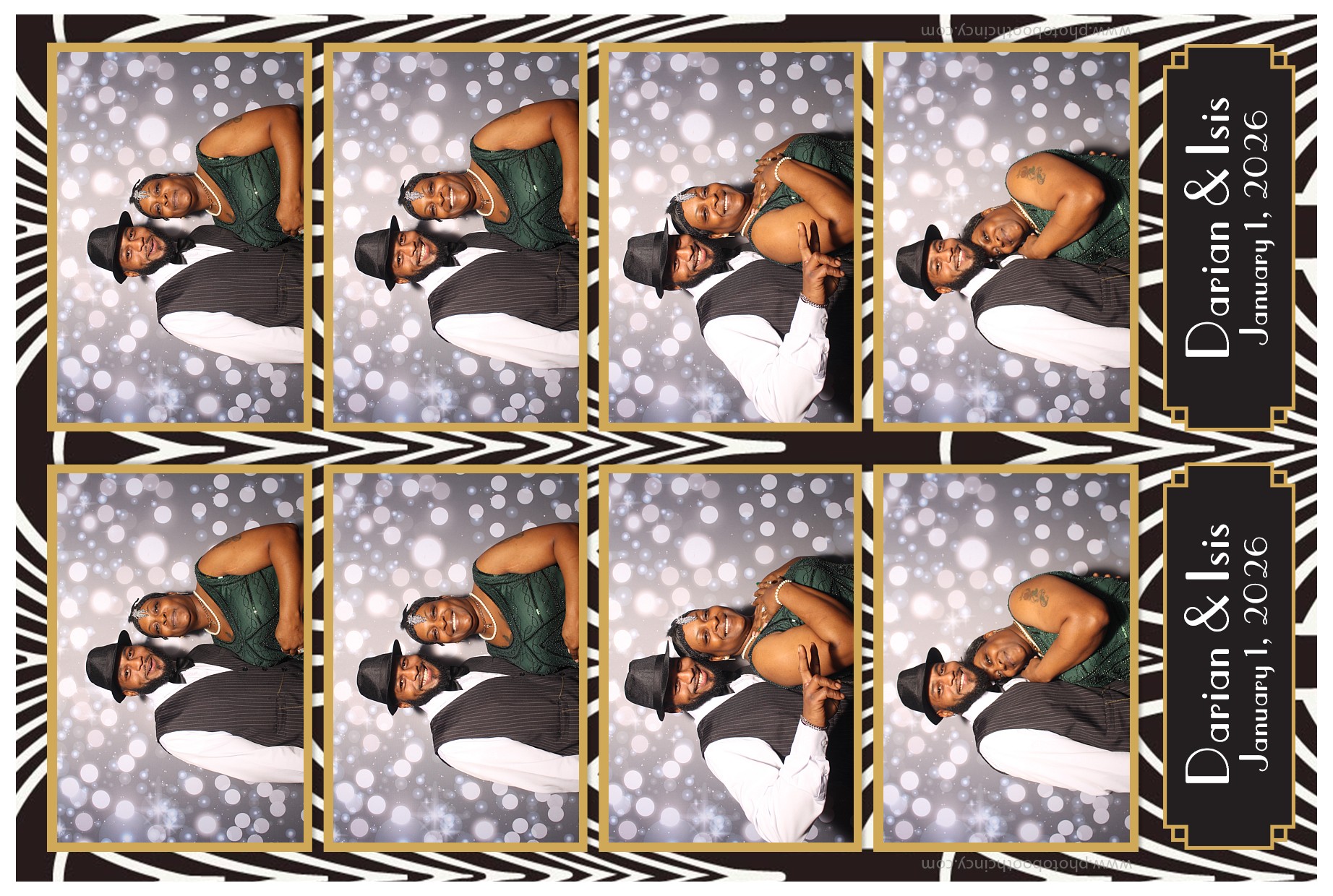Darian & Isis | View more photos from the event at gallery.photoboothcincy.com/u/PhotoBoothCincy/Darian-Isis