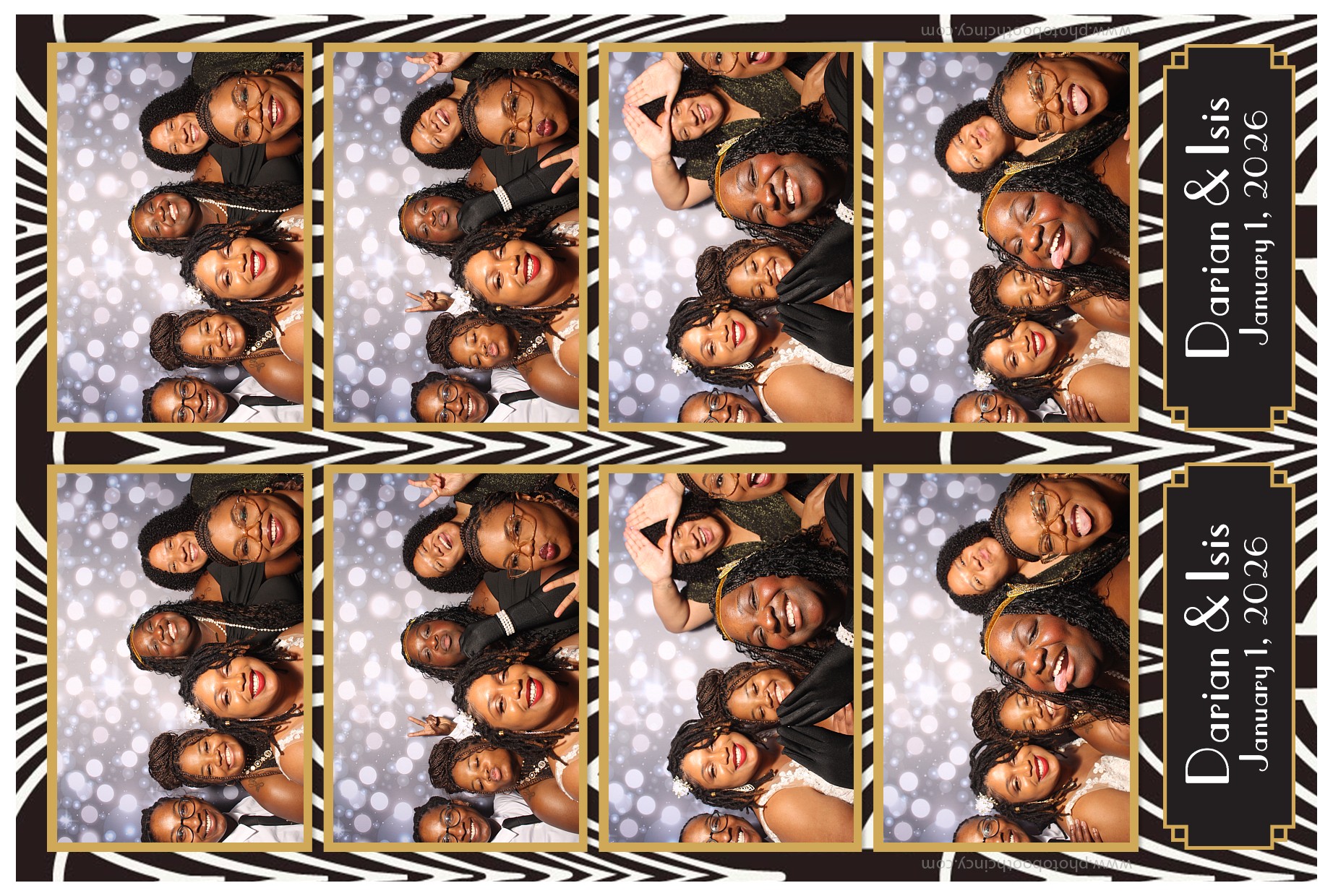 Darian & Isis | View more photos from the event at gallery.photoboothcincy.com/u/PhotoBoothCincy/Darian-Isis