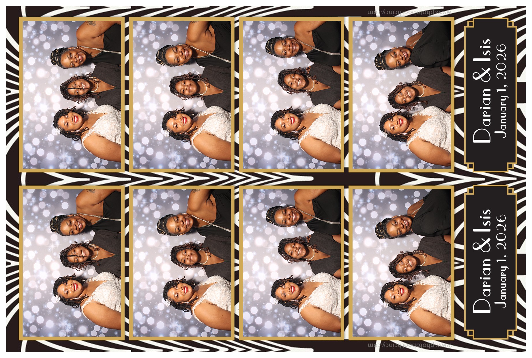 Darian & Isis | View more photos from the event at gallery.photoboothcincy.com/u/PhotoBoothCincy/Darian-Isis