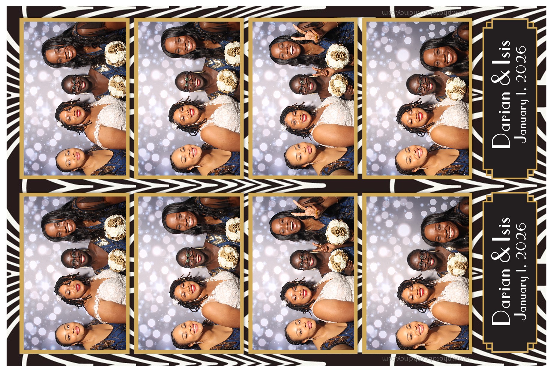 Darian & Isis | View more photos from the event at gallery.photoboothcincy.com/u/PhotoBoothCincy/Darian-Isis