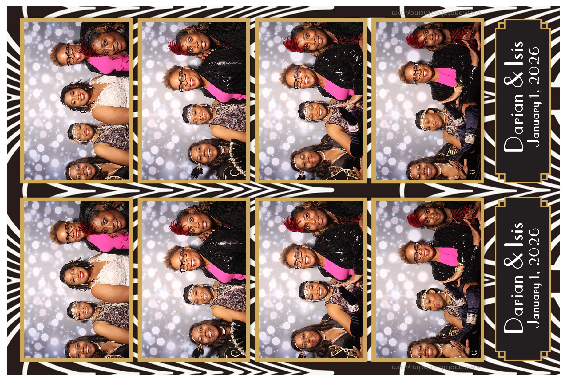 Darian & Isis | View more photos from the event at gallery.photoboothcincy.com/u/PhotoBoothCincy/Darian-Isis