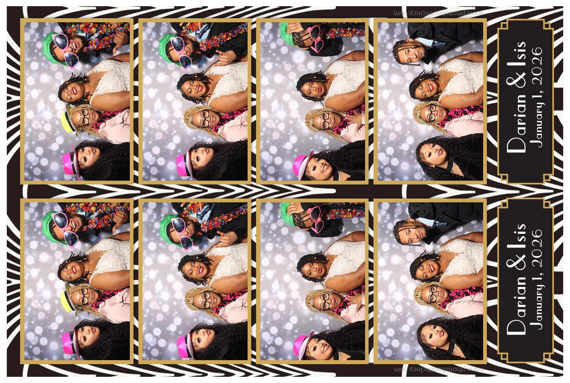 Darian & Isis | View more photos from the event at gallery.photoboothcincy.com/u/PhotoBoothCincy/Darian-Isis