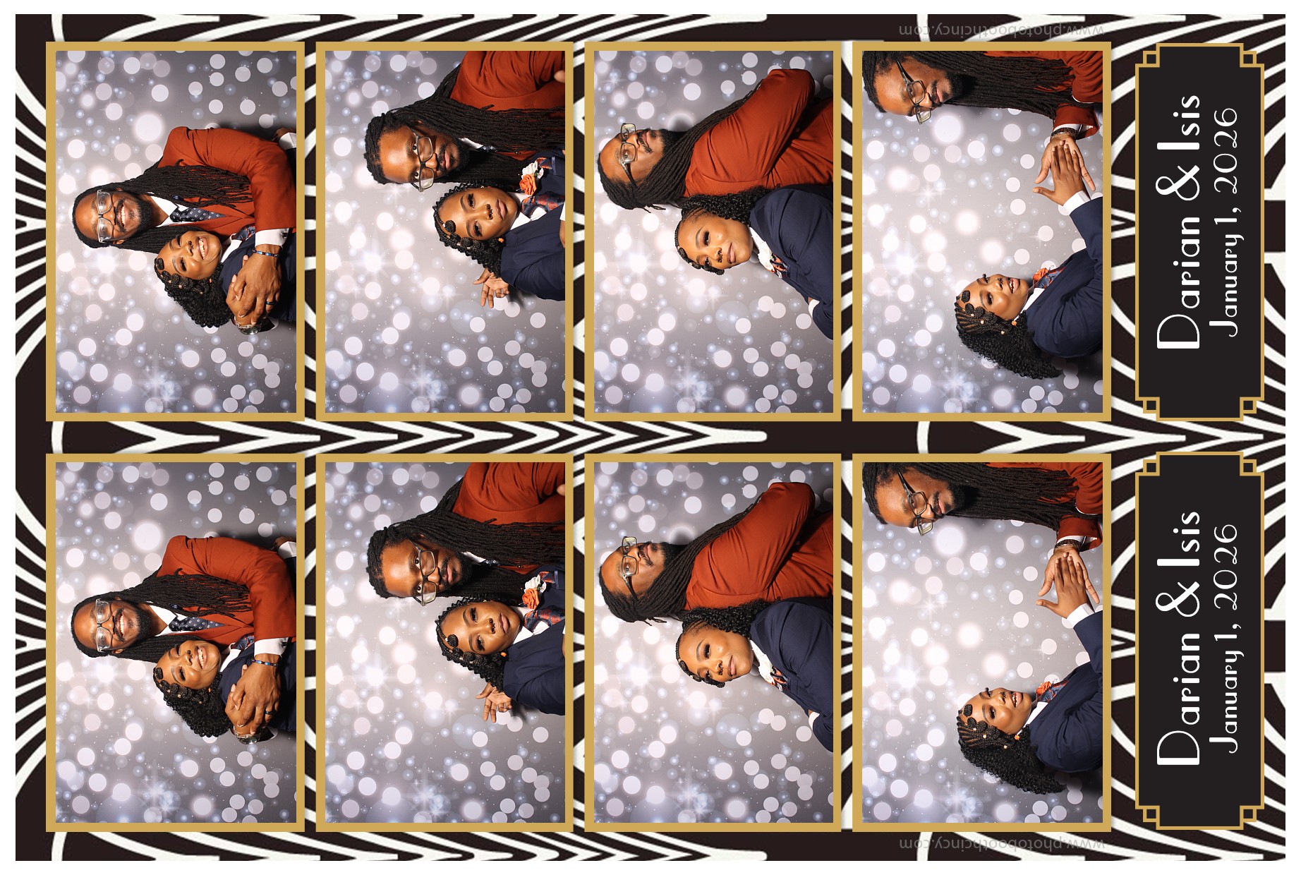 Darian & Isis | View more photos from the event at gallery.photoboothcincy.com/u/PhotoBoothCincy/Darian-Isis