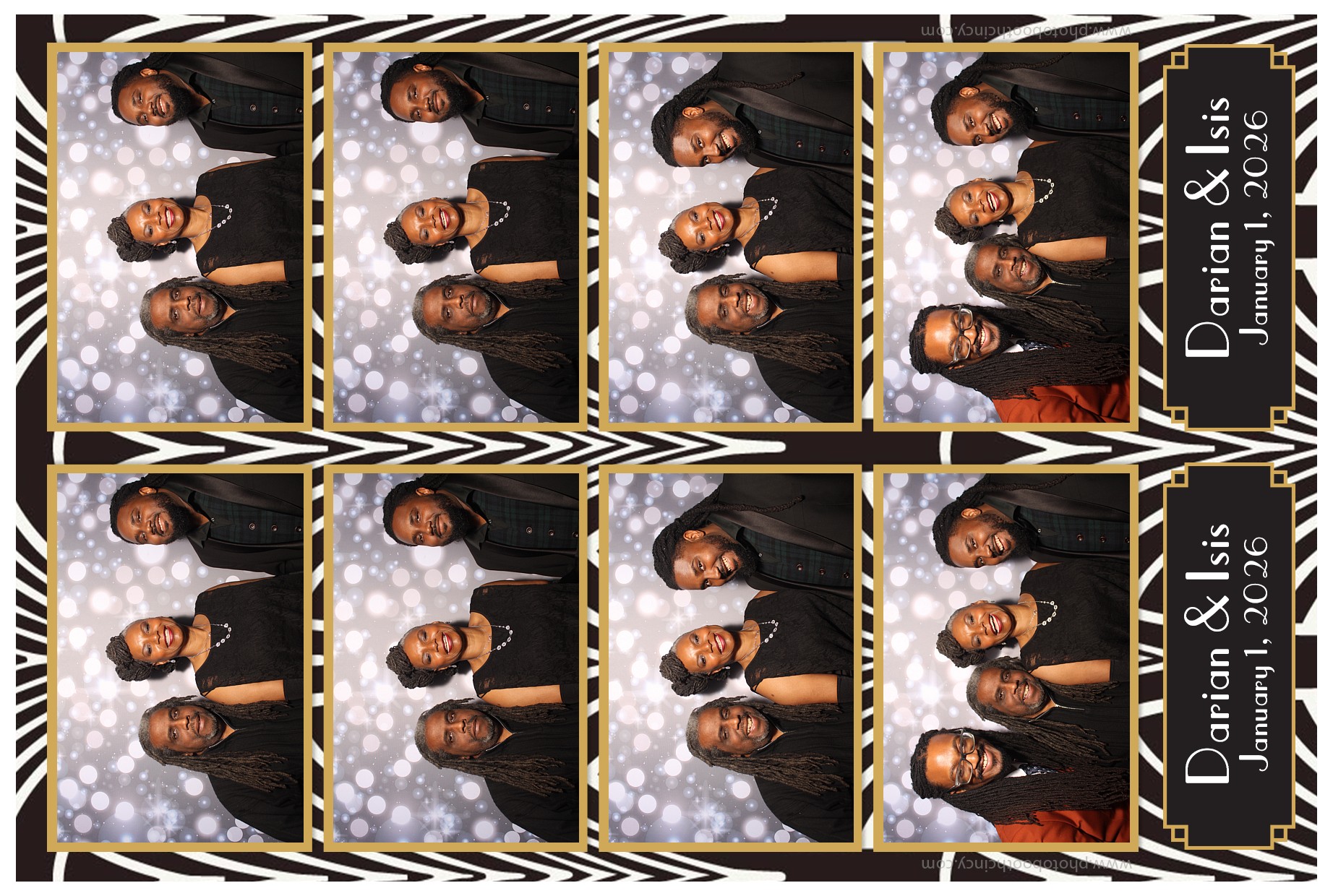 Darian & Isis | View more photos from the event at gallery.photoboothcincy.com/u/PhotoBoothCincy/Darian-Isis