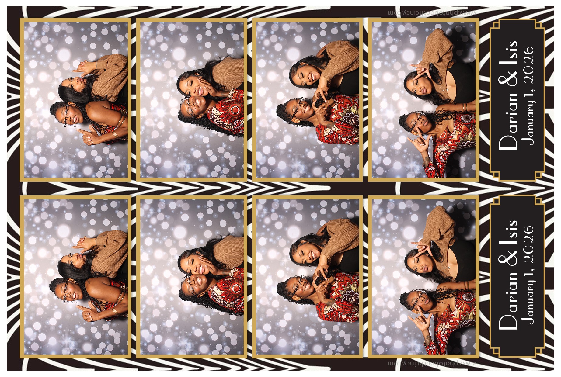 Darian & Isis | View more photos from the event at gallery.photoboothcincy.com/u/PhotoBoothCincy/Darian-Isis