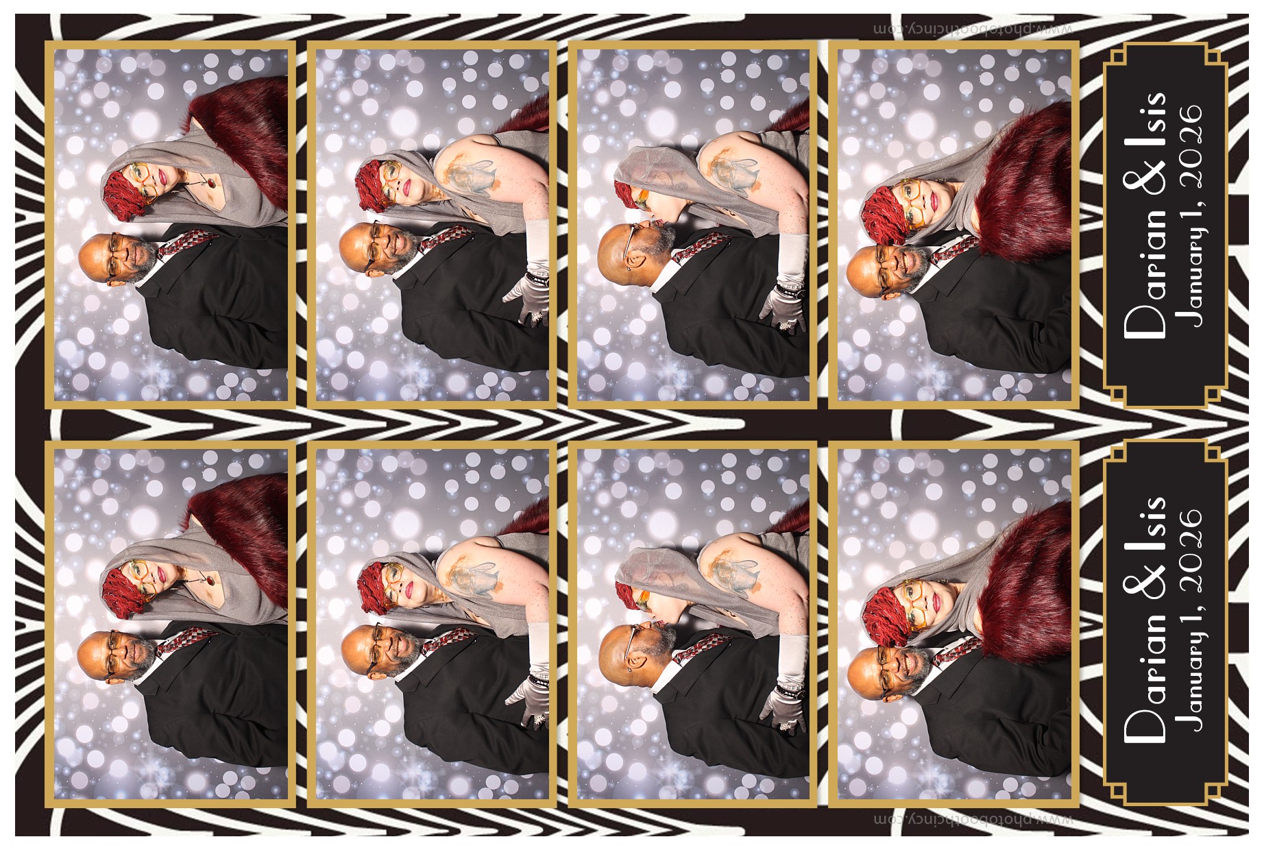 Darian & Isis | View more photos from the event at gallery.photoboothcincy.com/u/PhotoBoothCincy/Darian-Isis