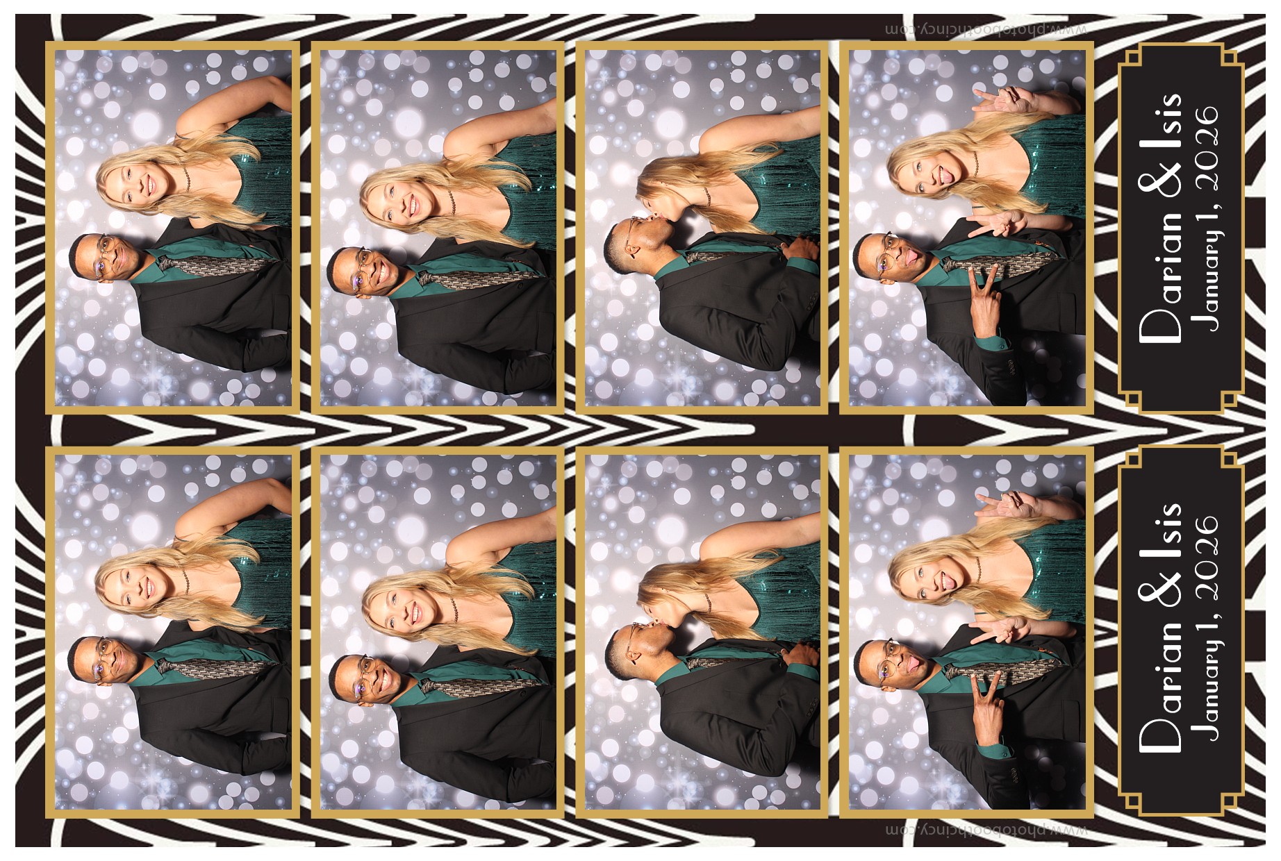 Darian & Isis | View more photos from the event at gallery.photoboothcincy.com/u/PhotoBoothCincy/Darian-Isis