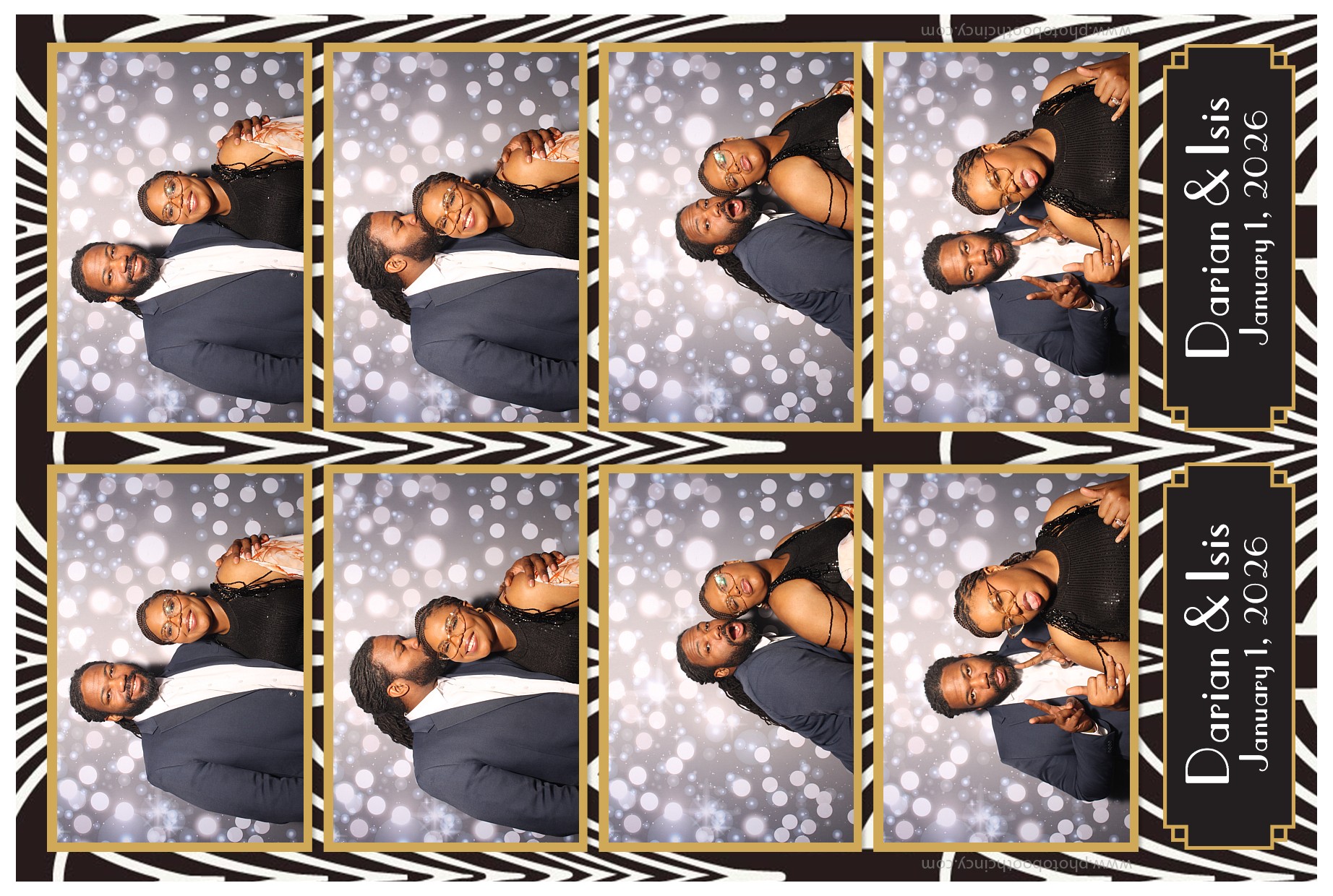 Darian & Isis | View more photos from the event at gallery.photoboothcincy.com/u/PhotoBoothCincy/Darian-Isis