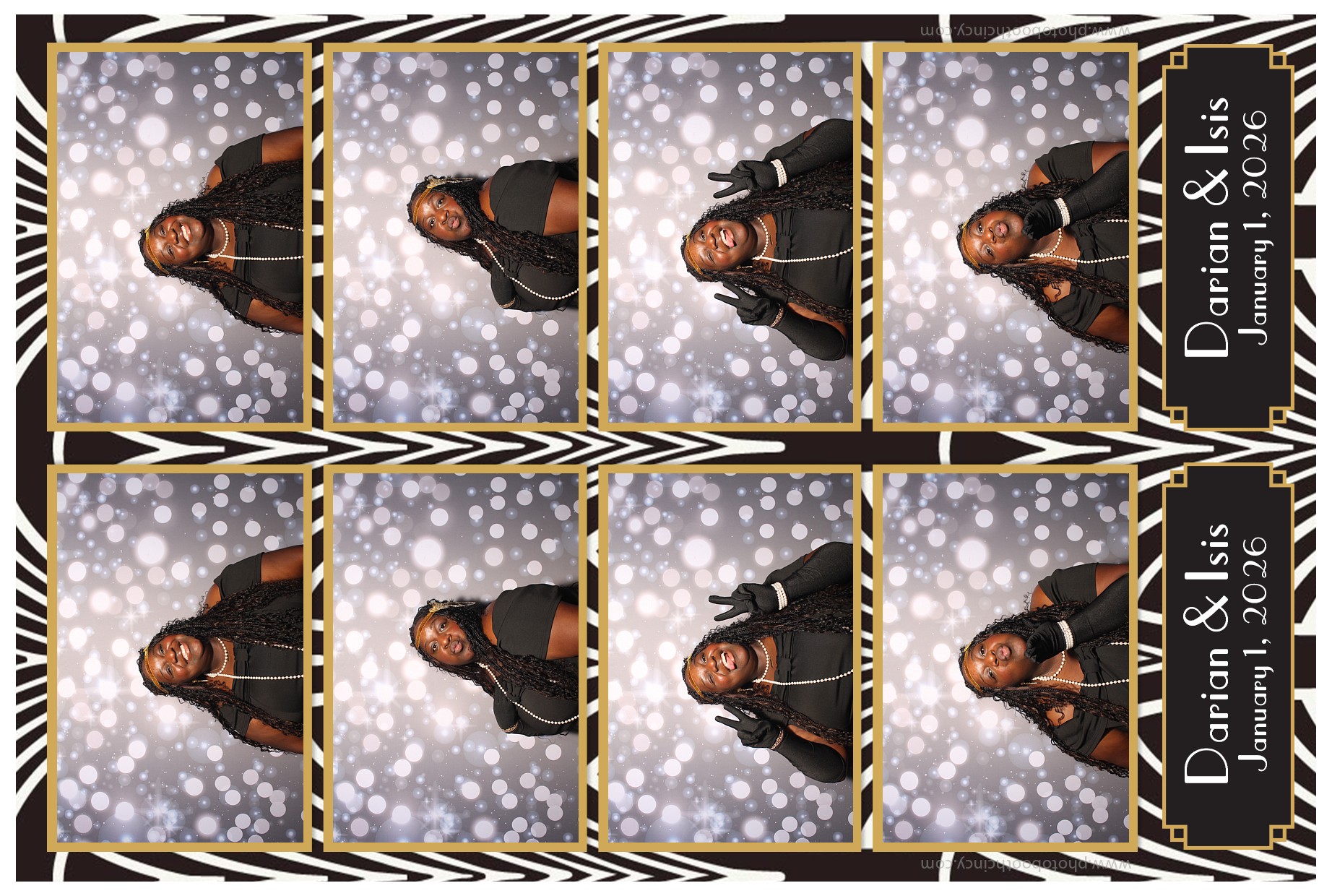 Darian & Isis | View more photos from the event at gallery.photoboothcincy.com/u/PhotoBoothCincy/Darian-Isis