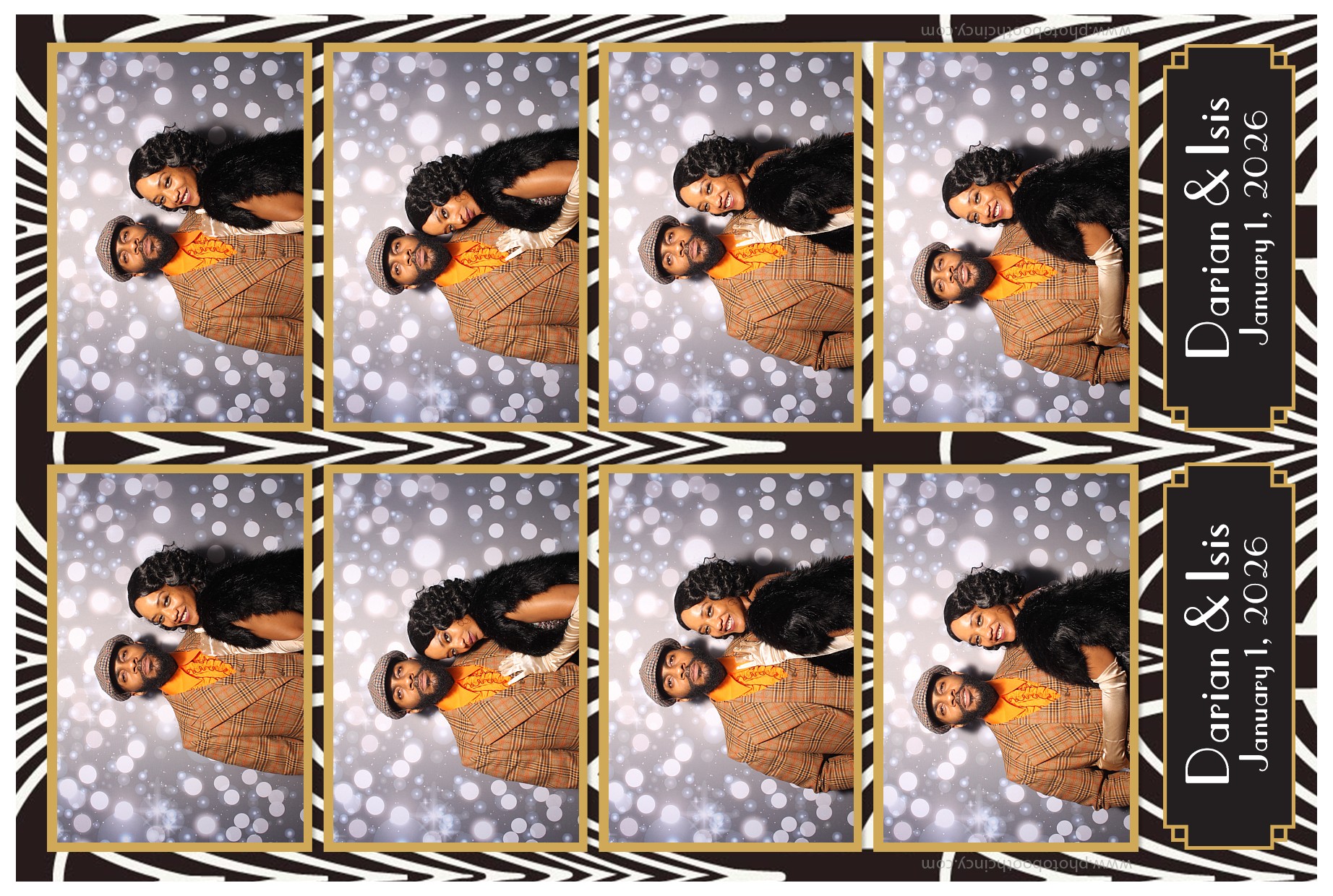 Darian & Isis | View more photos from the event at gallery.photoboothcincy.com/u/PhotoBoothCincy/Darian-Isis