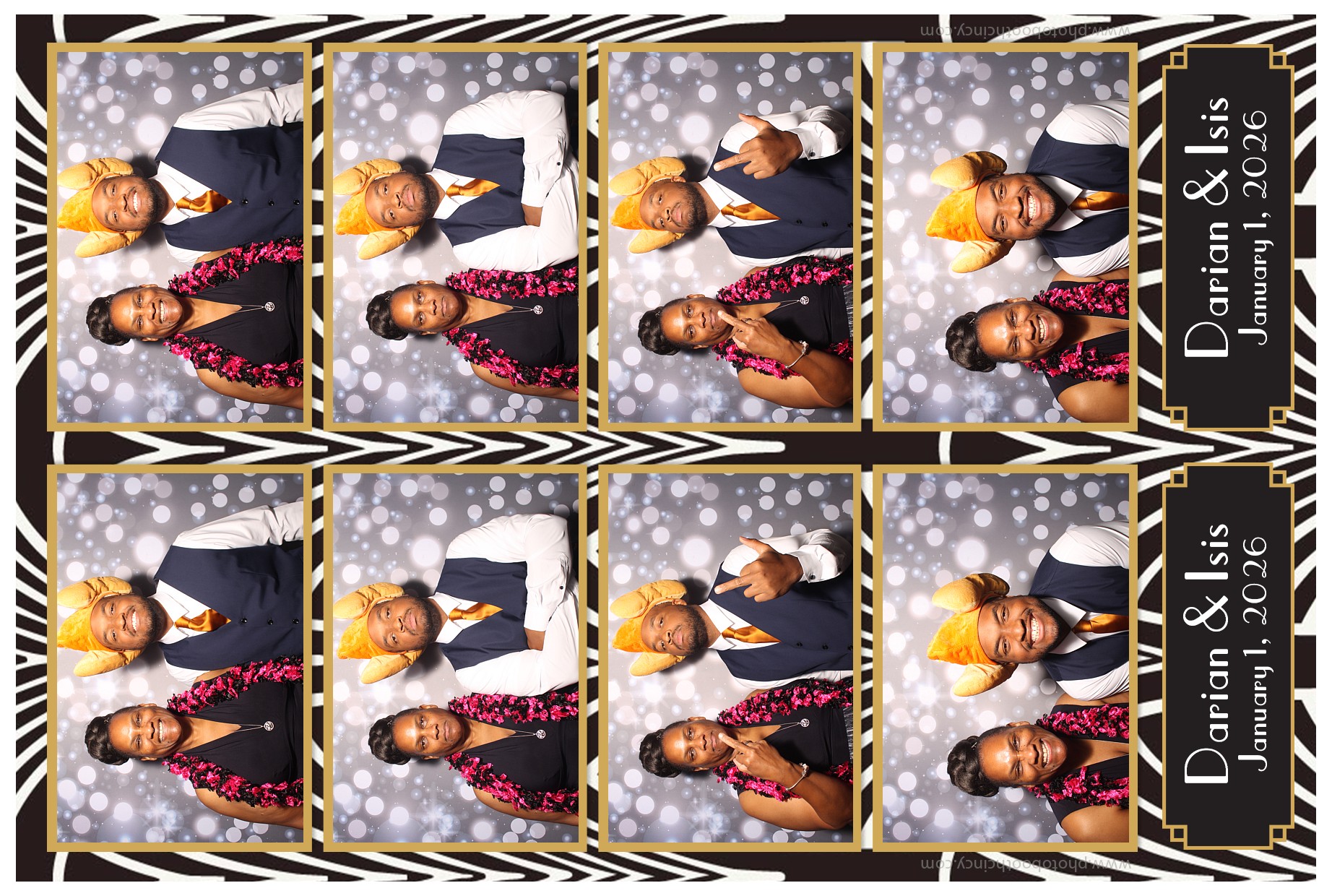 Darian & Isis | View more photos from the event at gallery.photoboothcincy.com/u/PhotoBoothCincy/Darian-Isis