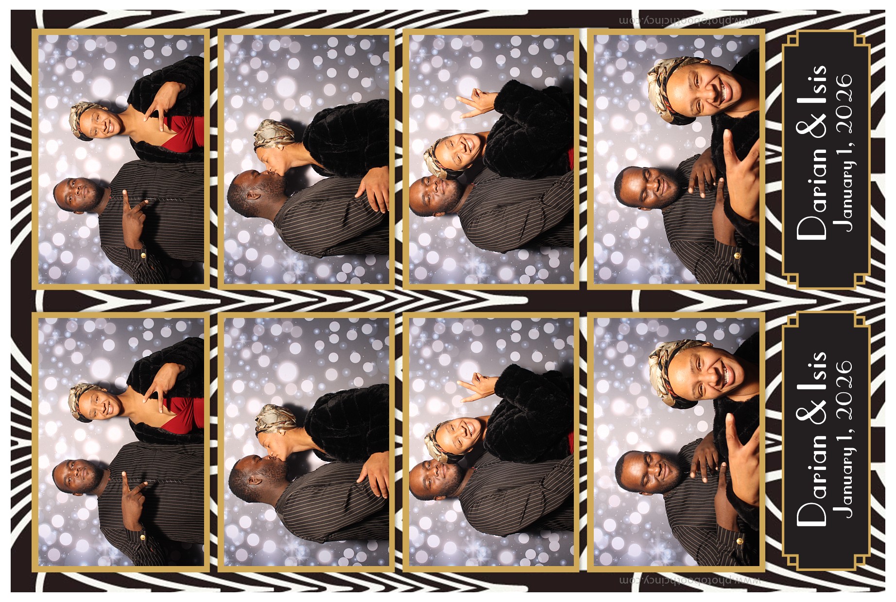 Darian & Isis | View more photos from the event at gallery.photoboothcincy.com/u/PhotoBoothCincy/Darian-Isis