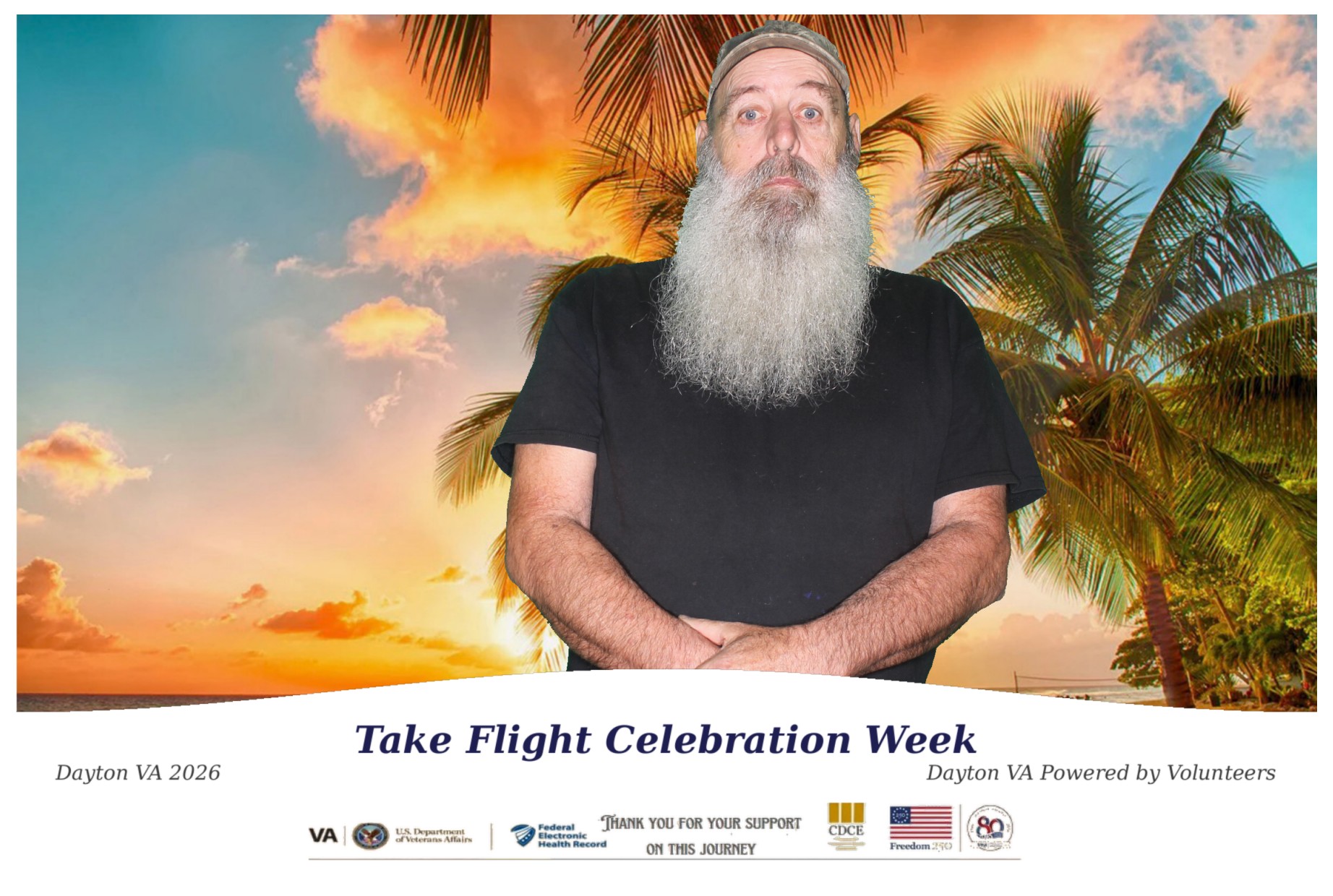 Dayton VAMC 2026 Take Flight Celebration Week | View more photos from the event at gallery.photoboothcincy.com/u/PhotoBoothCincy/Dayton-VAMC-2026-Take-Flight-Celebration-Week