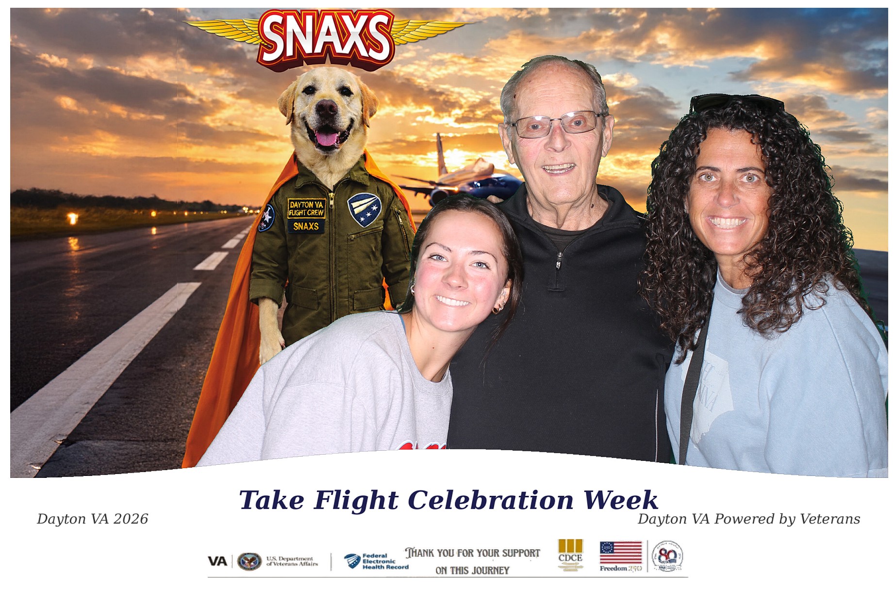 Dayton VAMC 2026 Take Flight Celebration Week | View more photos from the event at gallery.photoboothcincy.com/u/PhotoBoothCincy/Dayton-VAMC-2026-Take-Flight-Celebration-Week
