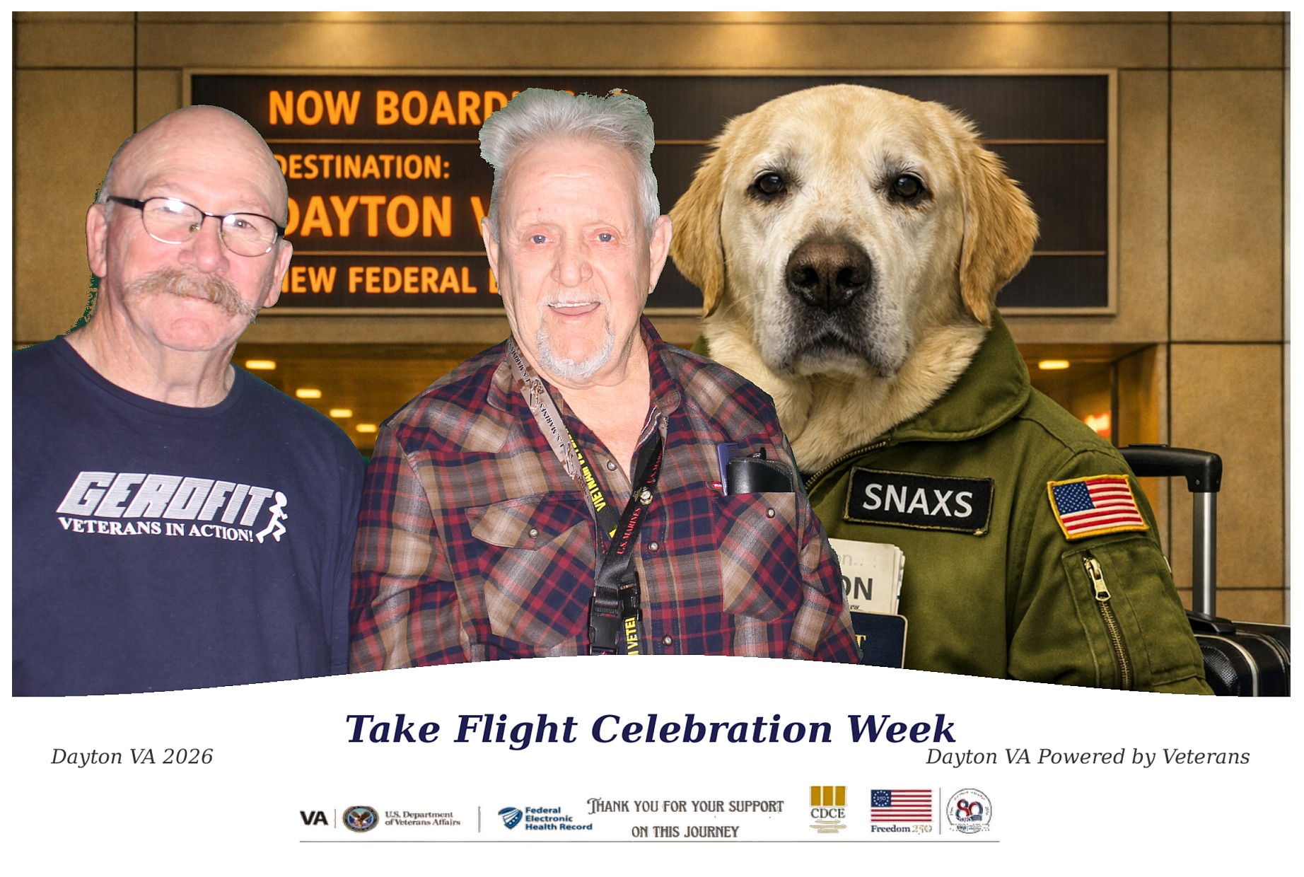 Dayton VAMC 2026 Take Flight Celebration Week | View more photos from the event at gallery.photoboothcincy.com/u/PhotoBoothCincy/Dayton-VAMC-2026-Take-Flight-Celebration-Week