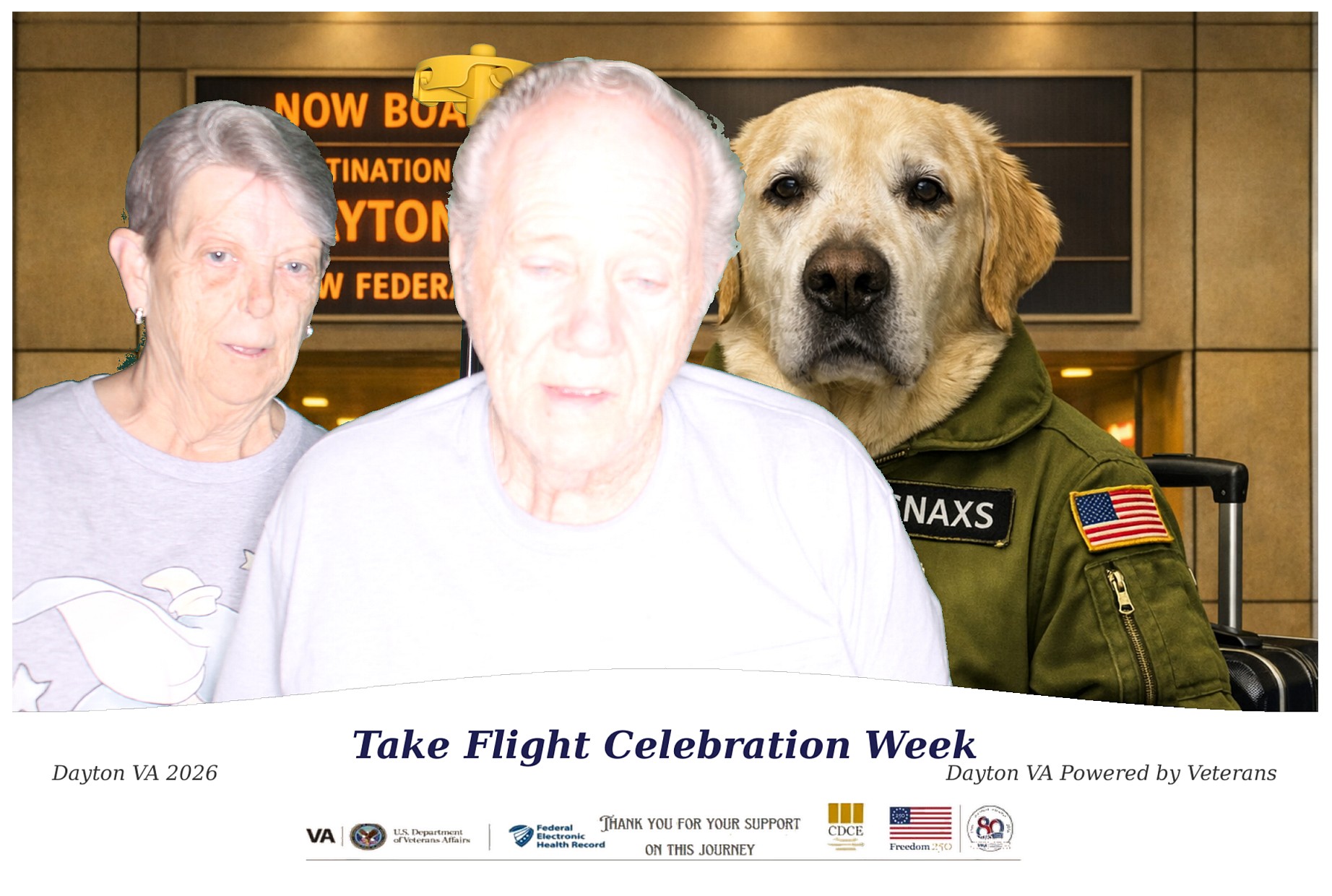 Dayton VAMC 2026 Take Flight Celebration Week | View more photos from the event at gallery.photoboothcincy.com/u/PhotoBoothCincy/Dayton-VAMC-2026-Take-Flight-Celebration-Week