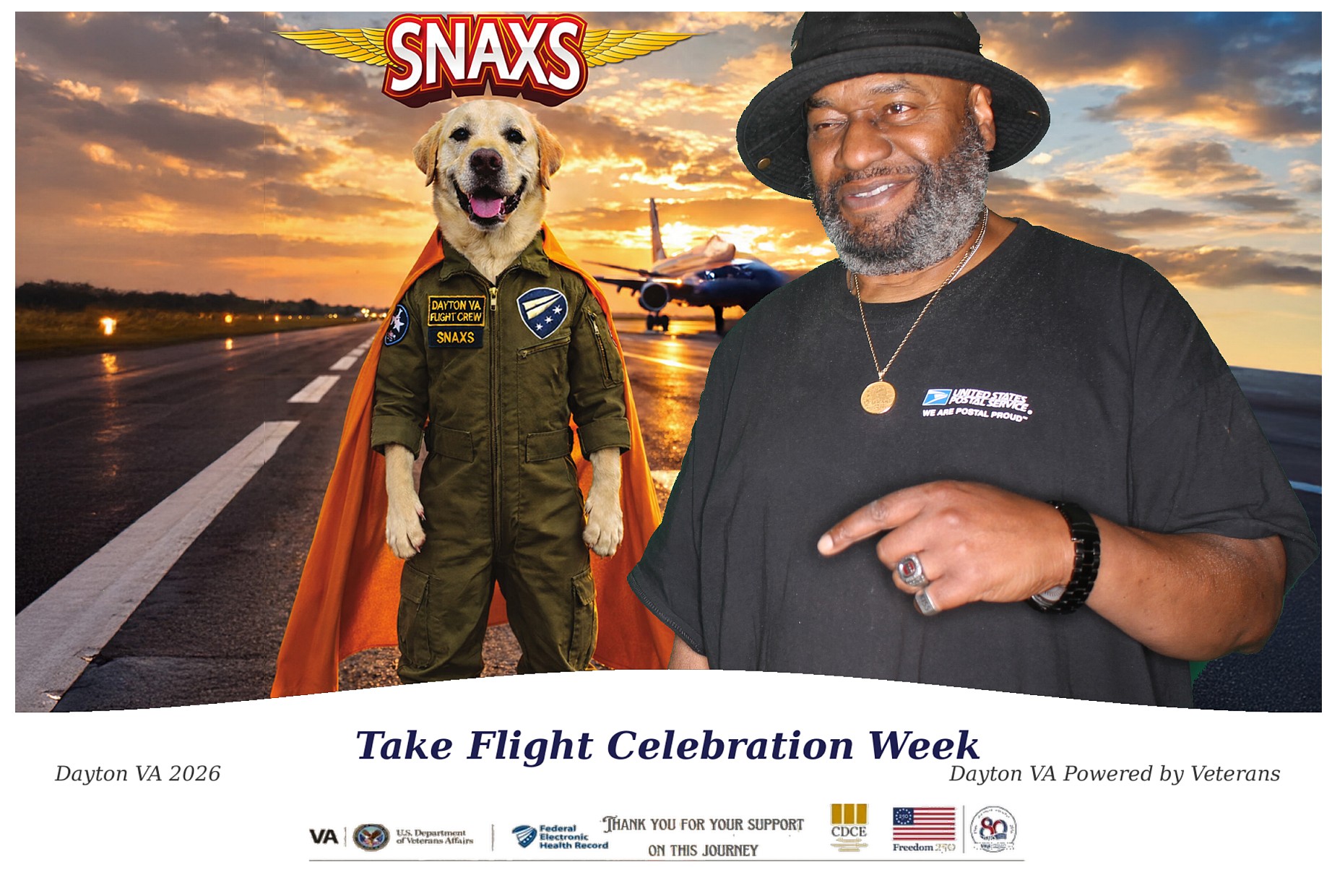 Dayton VAMC 2026 Take Flight Celebration Week | View more photos from the event at gallery.photoboothcincy.com/u/PhotoBoothCincy/Dayton-VAMC-2026-Take-Flight-Celebration-Week