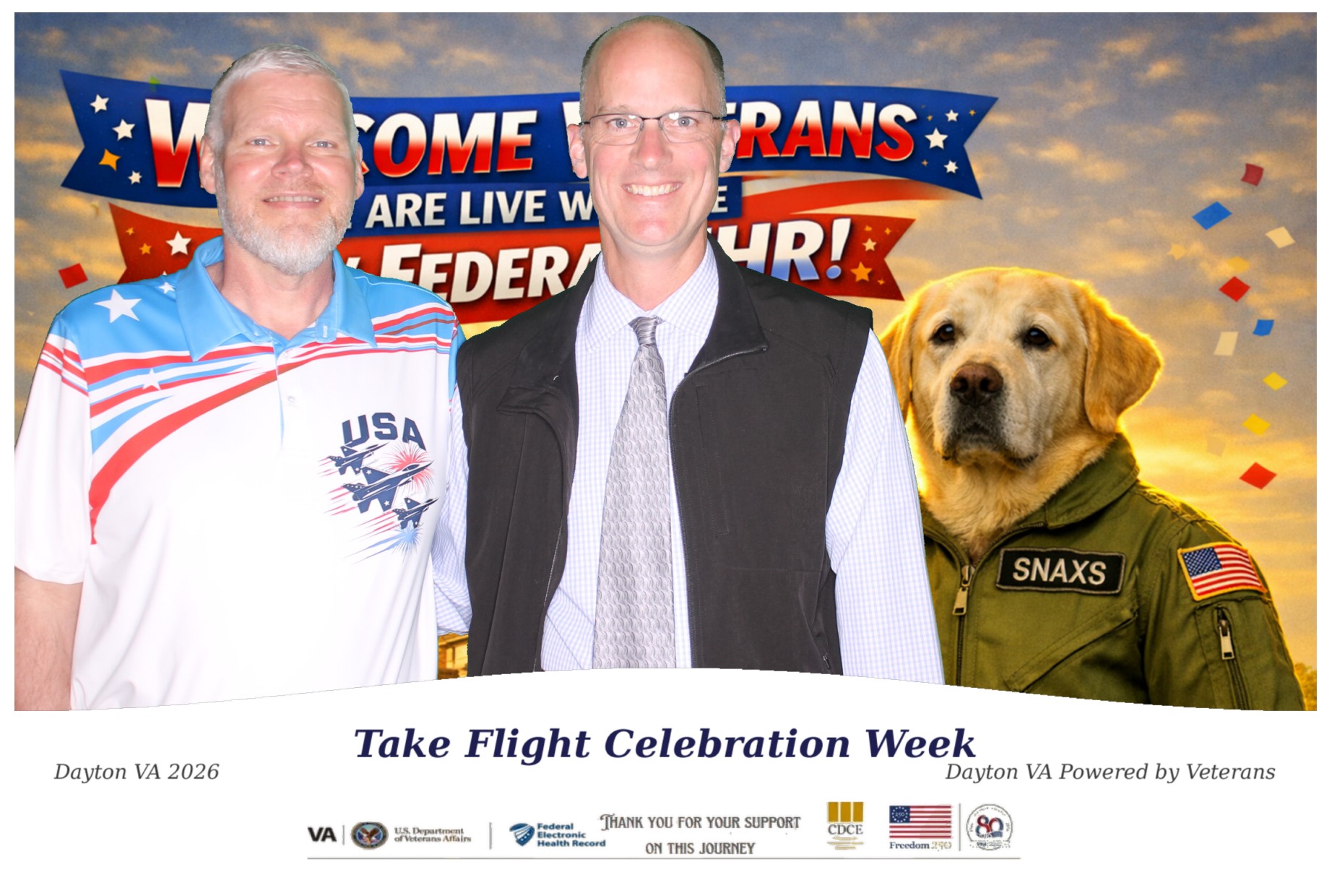 Dayton VAMC 2026 Take Flight Celebration Week | View more photos from the event at gallery.photoboothcincy.com/u/PhotoBoothCincy/Dayton-VAMC-2026-Take-Flight-Celebration-Week