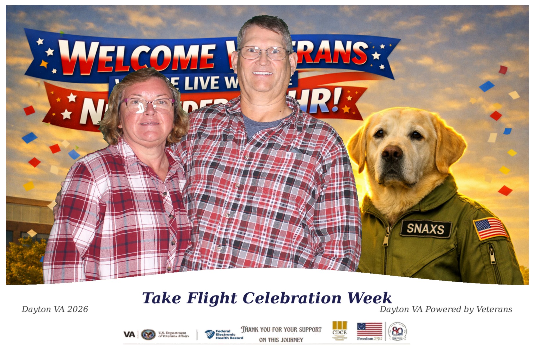 Dayton VAMC 2026 Take Flight Celebration Week | View more photos from the event at gallery.photoboothcincy.com/u/PhotoBoothCincy/Dayton-VAMC-2026-Take-Flight-Celebration-Week