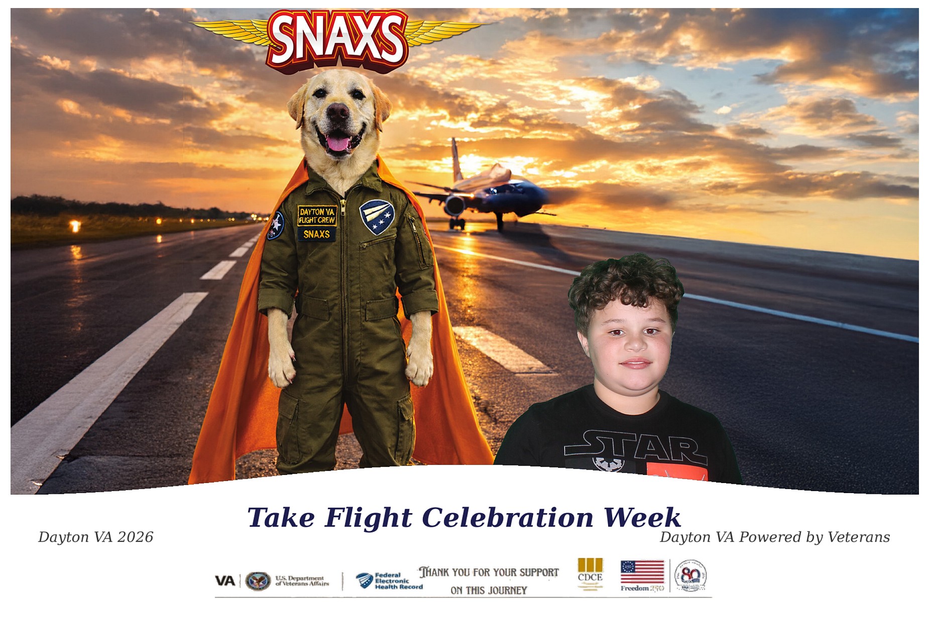Dayton VAMC 2026 Take Flight Celebration Week | View more photos from the event at gallery.photoboothcincy.com/u/PhotoBoothCincy/Dayton-VAMC-2026-Take-Flight-Celebration-Week