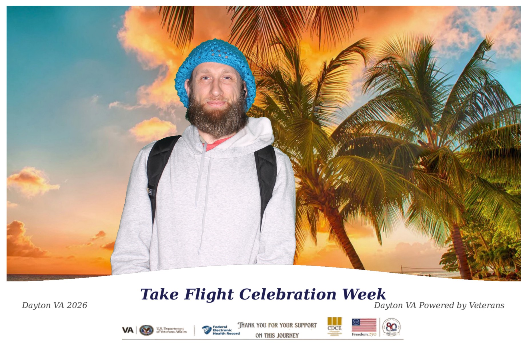 Dayton VAMC 2026 Take Flight Celebration Week | View more photos from the event at gallery.photoboothcincy.com/u/PhotoBoothCincy/Dayton-VAMC-2026-Take-Flight-Celebration-Week
