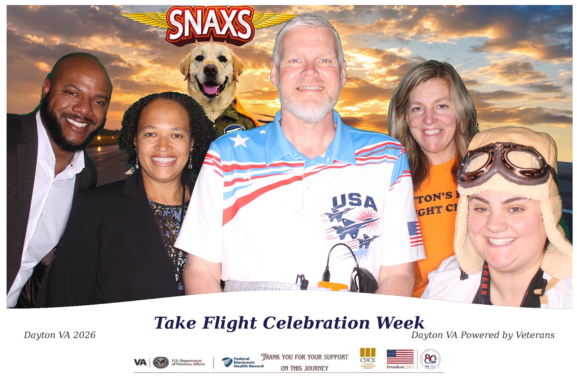 Dayton VAMC 2026 Take Flight Celebration Week | View more photos from the event at gallery.photoboothcincy.com/u/PhotoBoothCincy/Dayton-VAMC-2026-Take-Flight-Celebration-Week