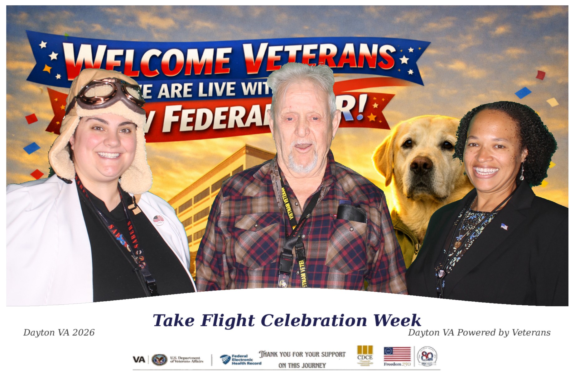 Dayton VAMC 2026 Take Flight Celebration Week | View more photos from the event at gallery.photoboothcincy.com/u/PhotoBoothCincy/Dayton-VAMC-2026-Take-Flight-Celebration-Week