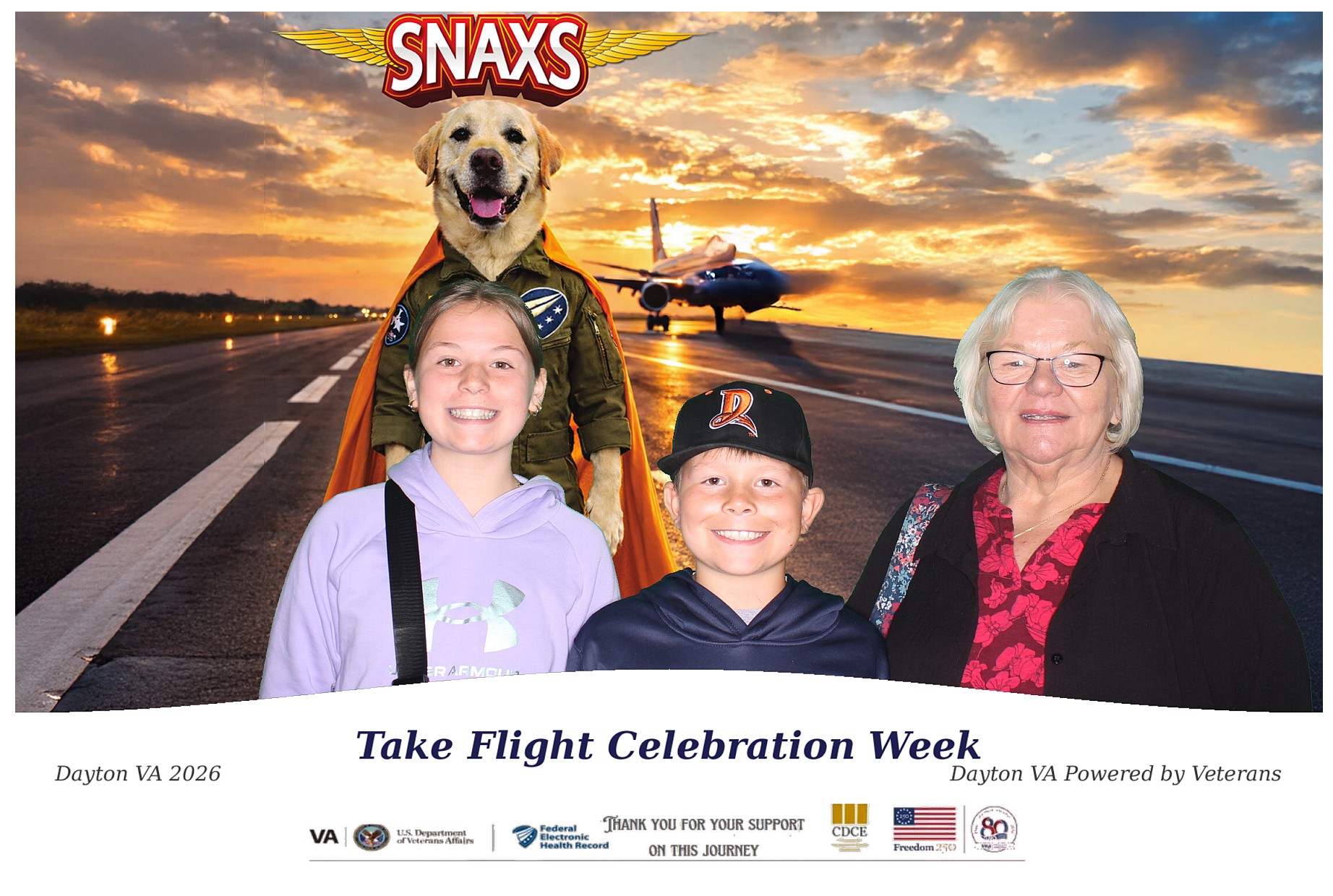 Dayton VAMC 2026 Take Flight Celebration Week | View more photos from the event at gallery.photoboothcincy.com/u/PhotoBoothCincy/Dayton-VAMC-2026-Take-Flight-Celebration-Week
