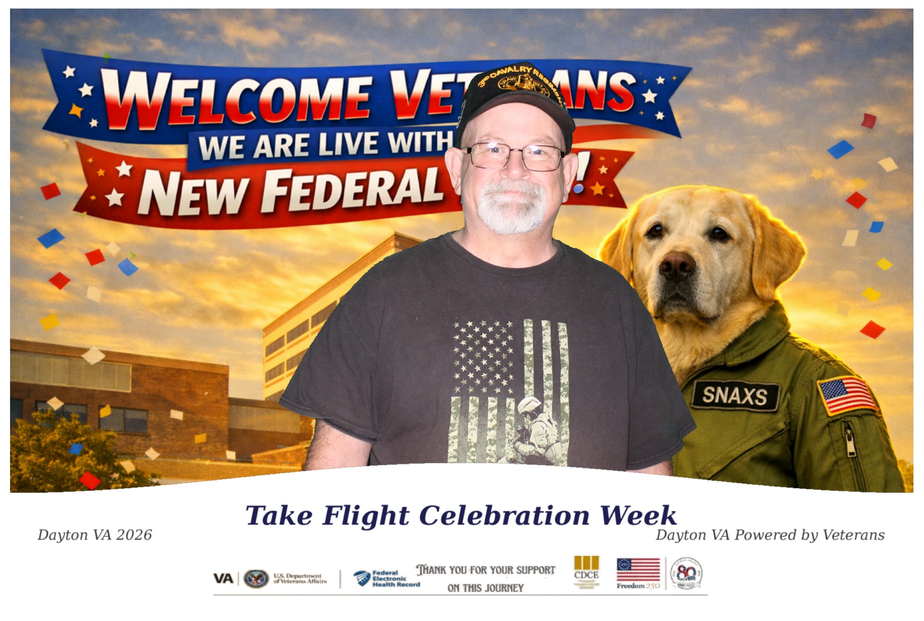 Dayton VAMC 2026 Take Flight Celebration Week | View more photos from the event at gallery.photoboothcincy.com/u/PhotoBoothCincy/Dayton-VAMC-2026-Take-Flight-Celebration-Week