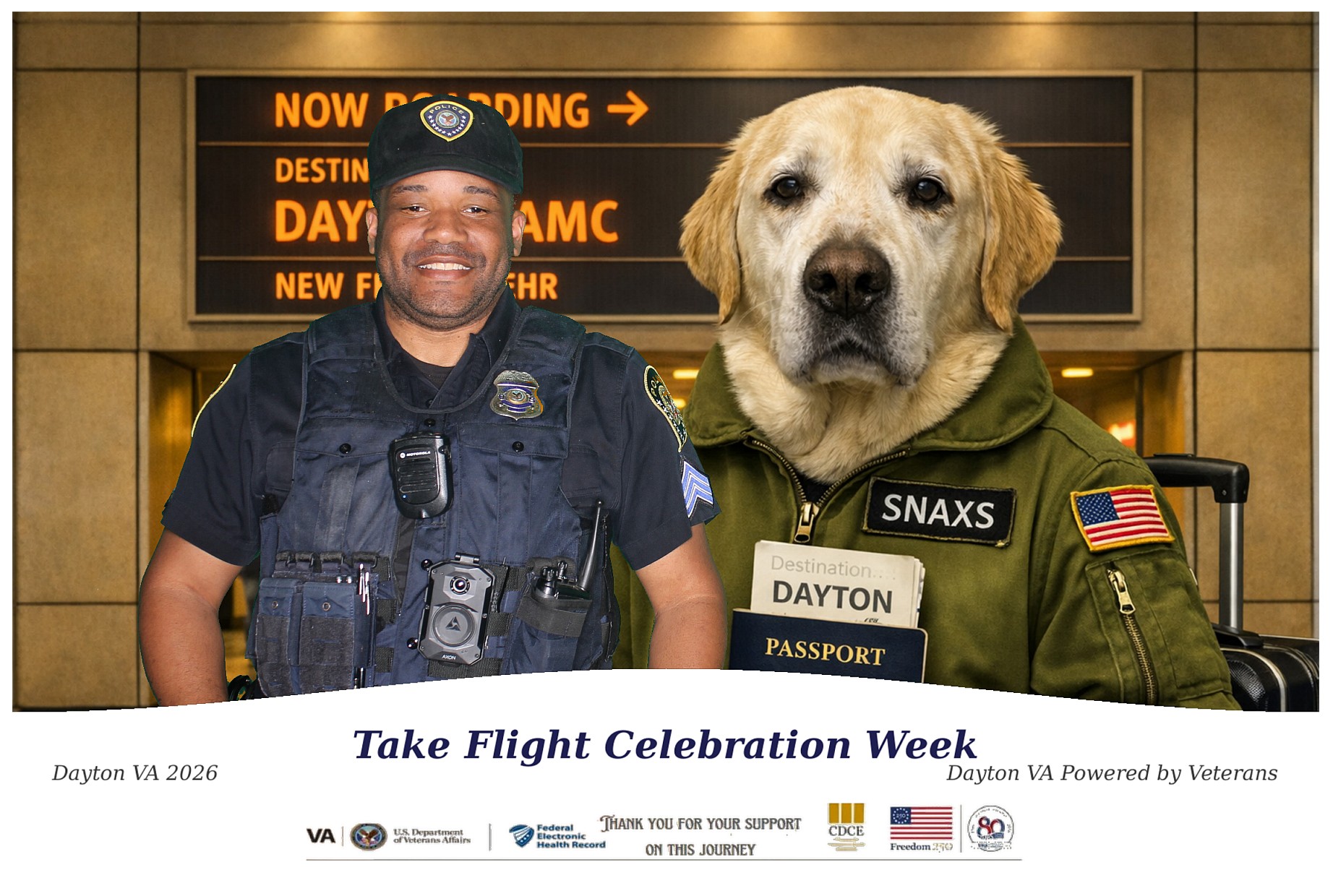 Dayton VAMC 2026 Take Flight Celebration Week | View more photos from the event at gallery.photoboothcincy.com/u/PhotoBoothCincy/Dayton-VAMC-2026-Take-Flight-Celebration-Week
