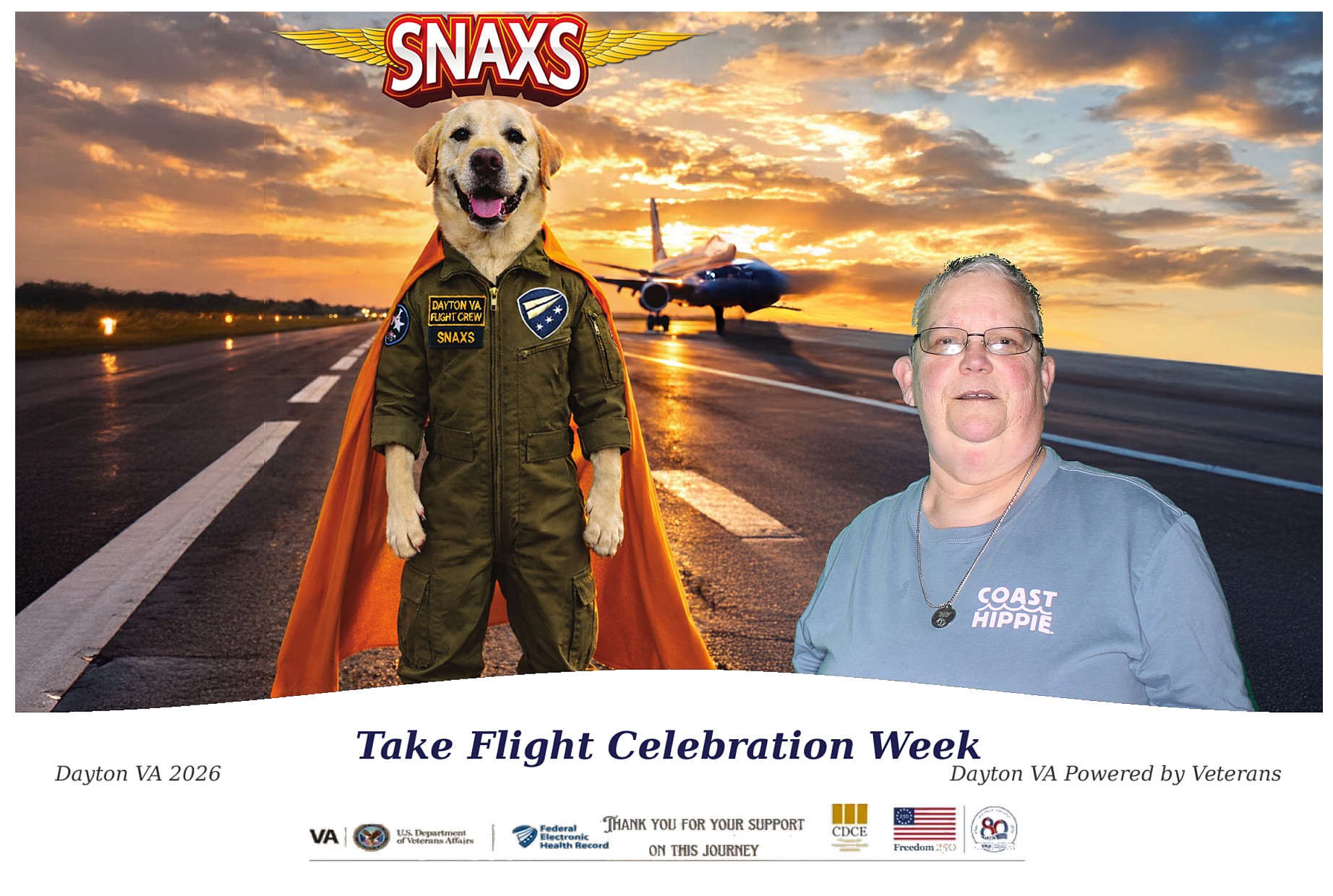 Dayton VAMC 2026 Take Flight Celebration Week | View more photos from the event at gallery.photoboothcincy.com/u/PhotoBoothCincy/Dayton-VAMC-2026-Take-Flight-Celebration-Week