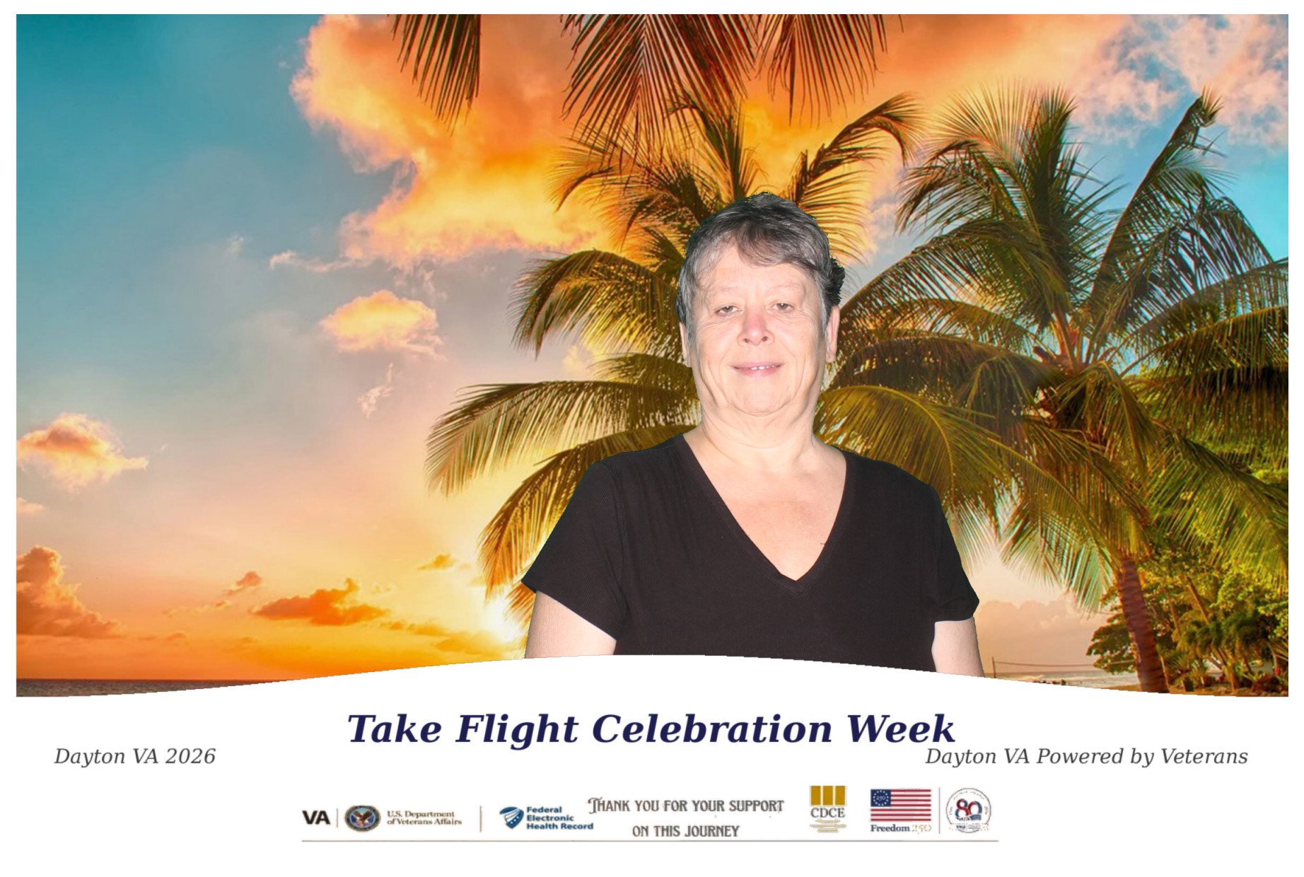 Dayton VAMC 2026 Take Flight Celebration Week | View more photos from the event at gallery.photoboothcincy.com/u/PhotoBoothCincy/Dayton-VAMC-2026-Take-Flight-Celebration-Week