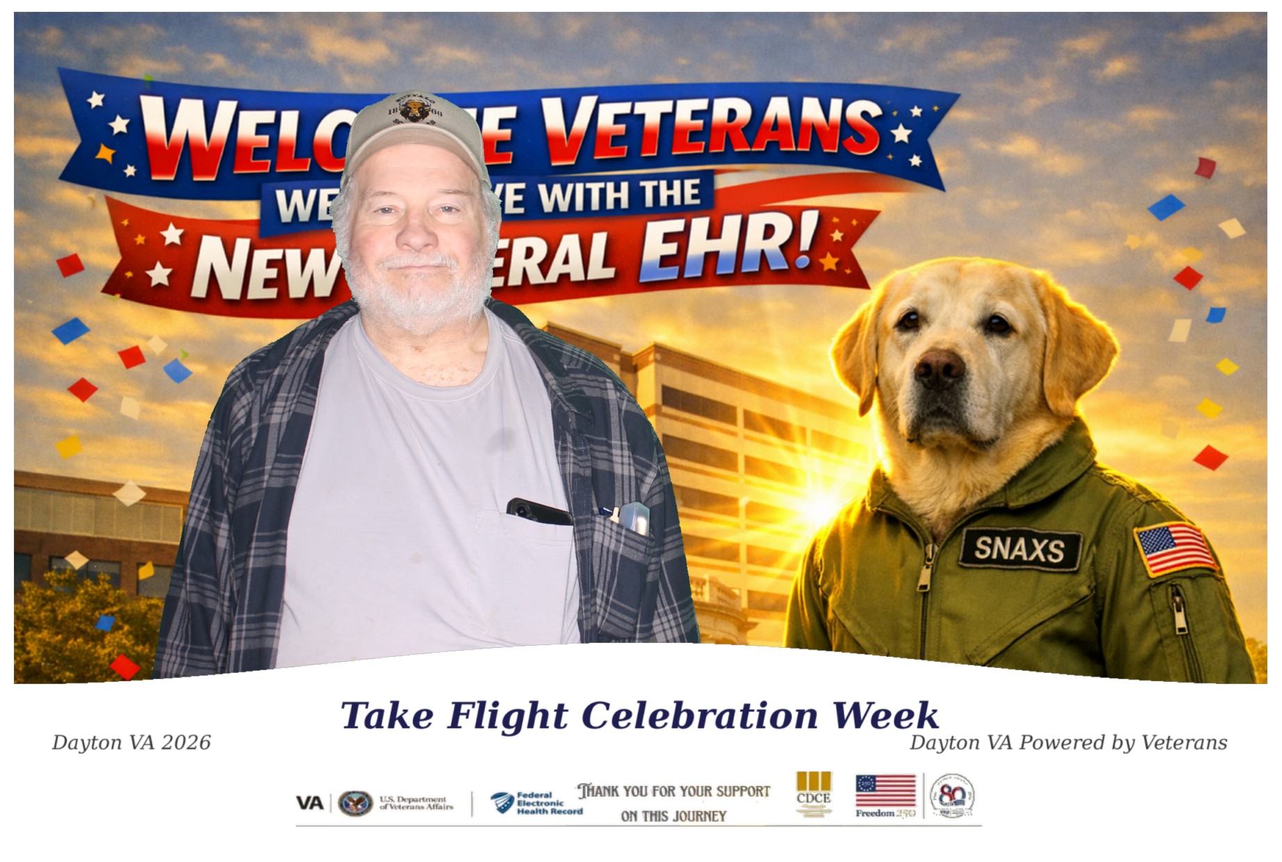 Dayton VAMC 2026 Take Flight Celebration Week | View more photos from the event at gallery.photoboothcincy.com/u/PhotoBoothCincy/Dayton-VAMC-2026-Take-Flight-Celebration-Week