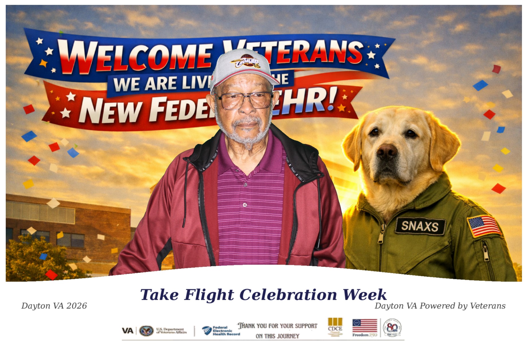 Dayton VAMC 2026 Take Flight Celebration Week | View more photos from the event at gallery.photoboothcincy.com/u/PhotoBoothCincy/Dayton-VAMC-2026-Take-Flight-Celebration-Week