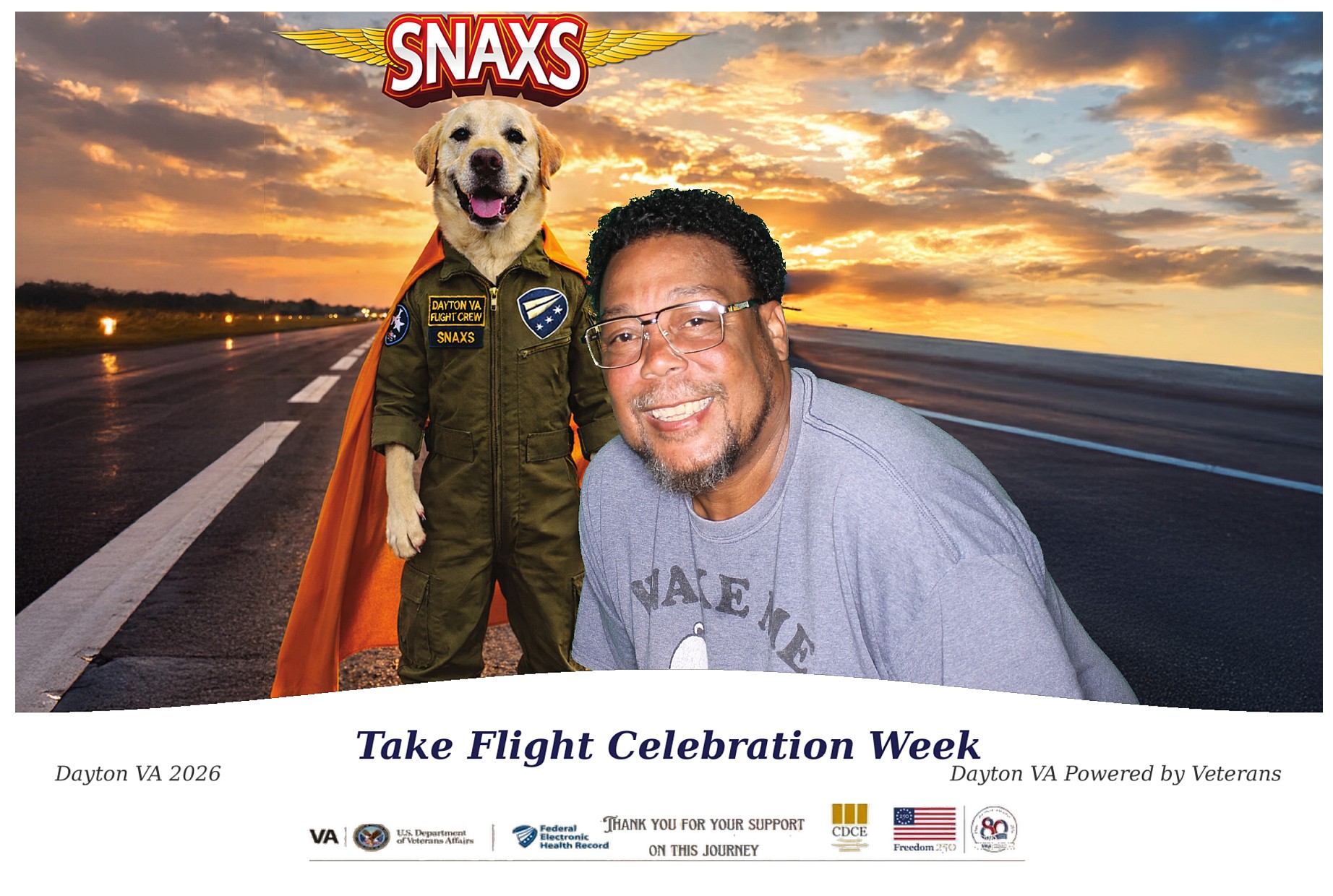 Dayton VAMC 2026 Take Flight Celebration Week | View more photos from the event at gallery.photoboothcincy.com/u/PhotoBoothCincy/Dayton-VAMC-2026-Take-Flight-Celebration-Week