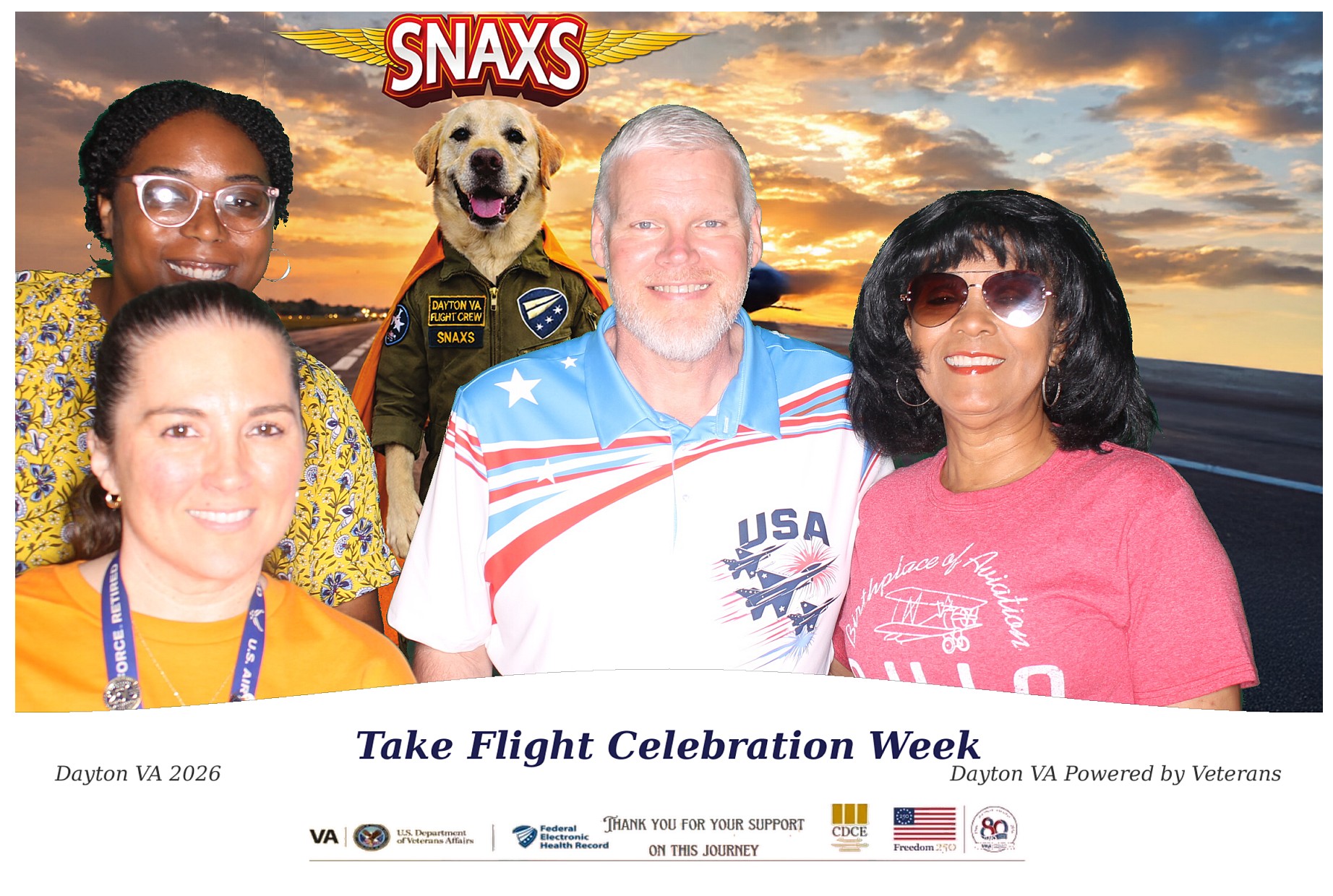 Dayton VAMC 2026 Take Flight Celebration Week | View more photos from the event at gallery.photoboothcincy.com/u/PhotoBoothCincy/Dayton-VAMC-2026-Take-Flight-Celebration-Week