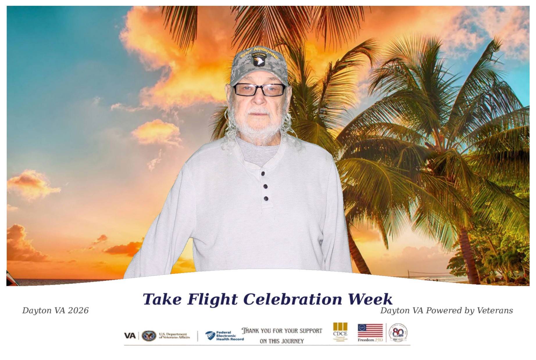 Dayton VAMC 2026 Take Flight Celebration Week | View more photos from the event at gallery.photoboothcincy.com/u/PhotoBoothCincy/Dayton-VAMC-2026-Take-Flight-Celebration-Week